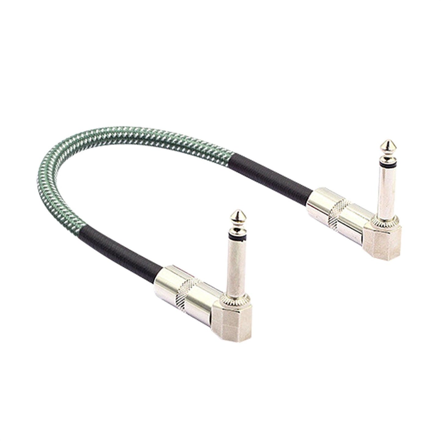 Electric Instrument Cable Braided Tweed Low Noise Guitar Cable for Equalizer
