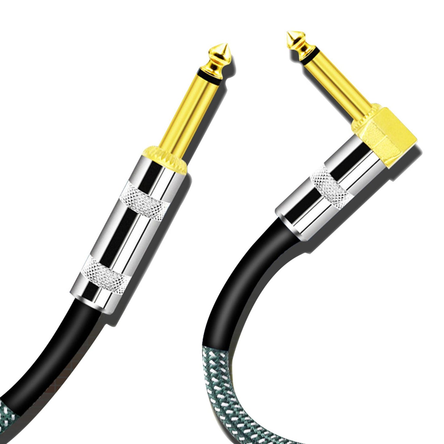 Guitar Cable Cord 3M 6.5mm Audio Cable Guitar Noise Reducing Cable Durable