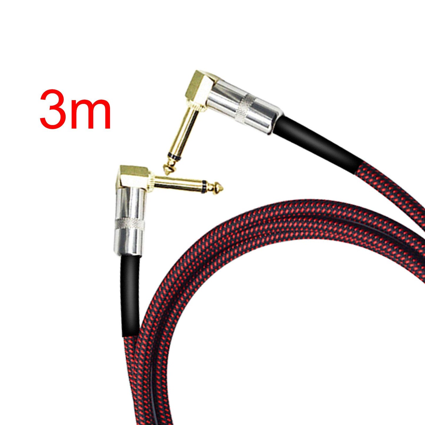 Guitar Cable 6.5mm Audio Cable 3M Electric Guitar Amp Cord Guitar Chord