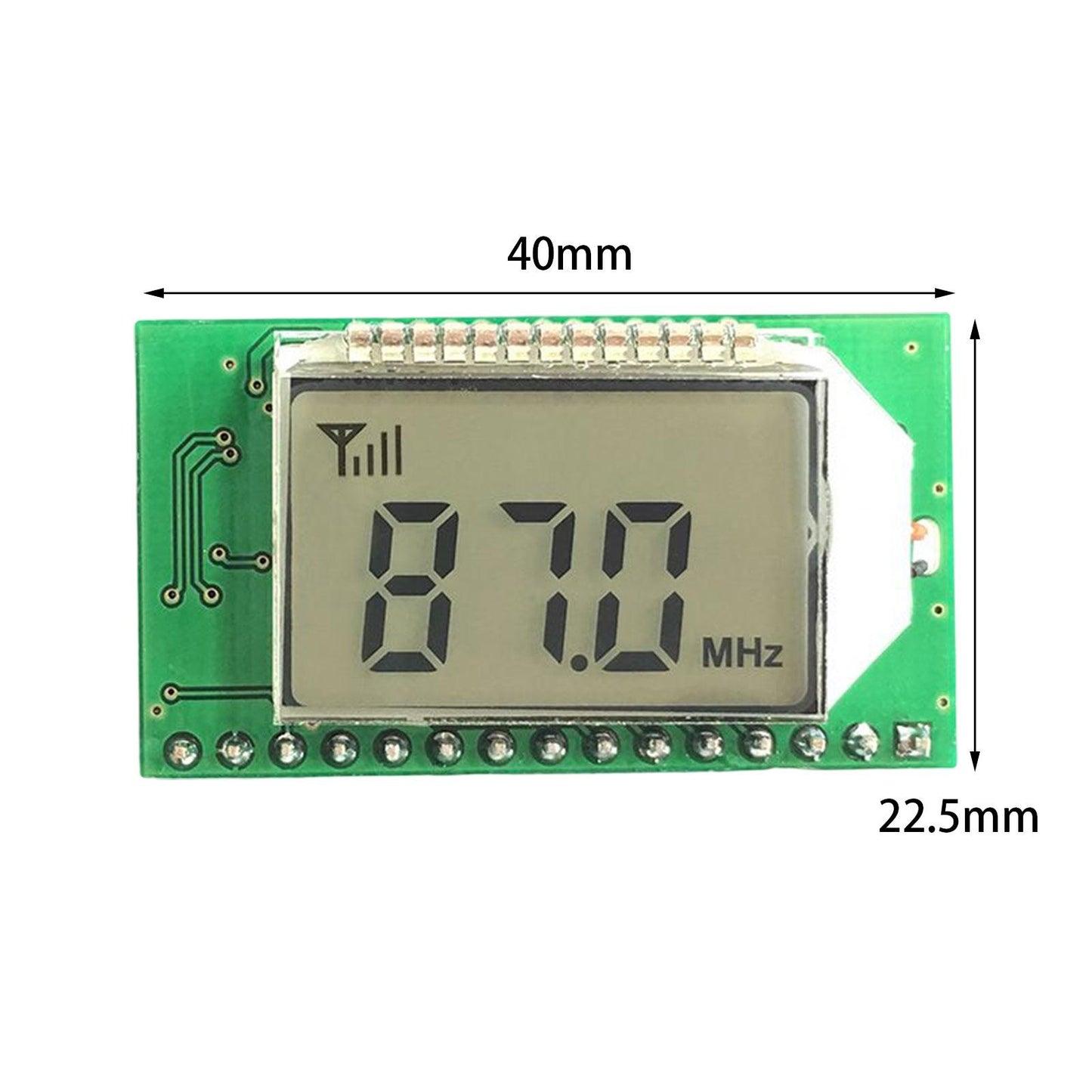 Digital FM Radio Receiver Module 76.0-108.0MHz DC 3V to 5V Multi Function