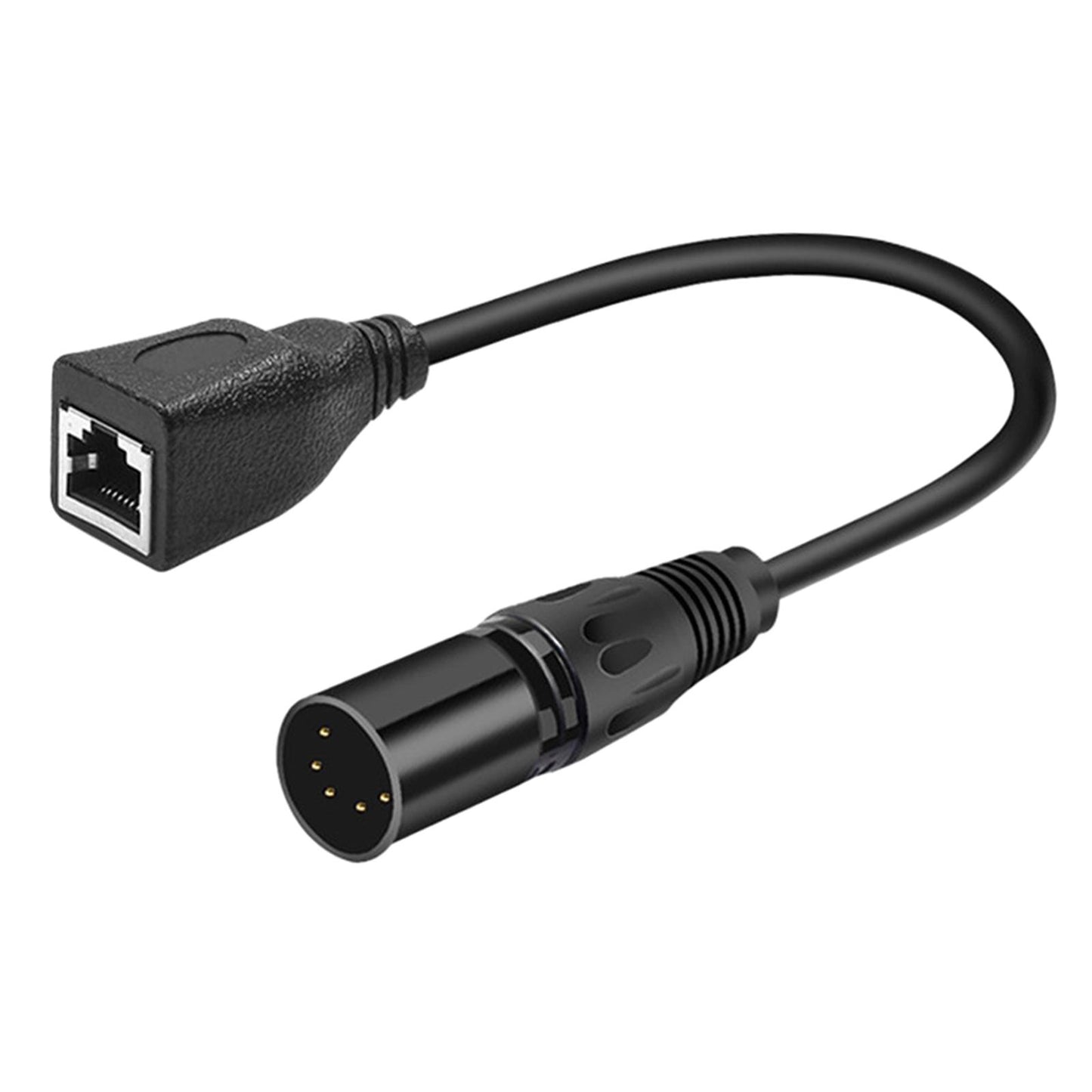 5 Pin XLR to audio Extension Cable 11.8inch Conversion Wire Cord