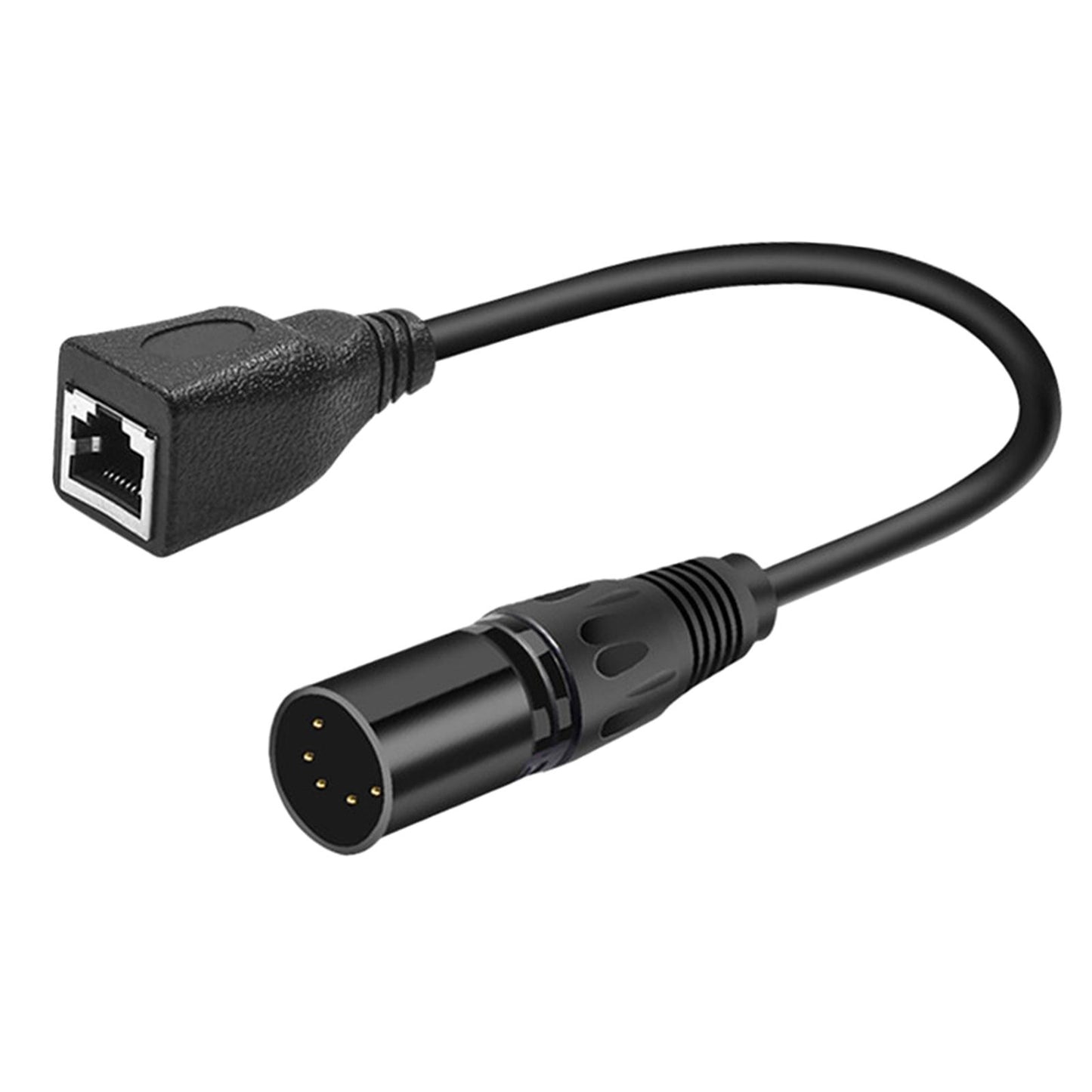 5 Pin XLR to audio Extension Cable 11.8inch Conversion Wire Cord