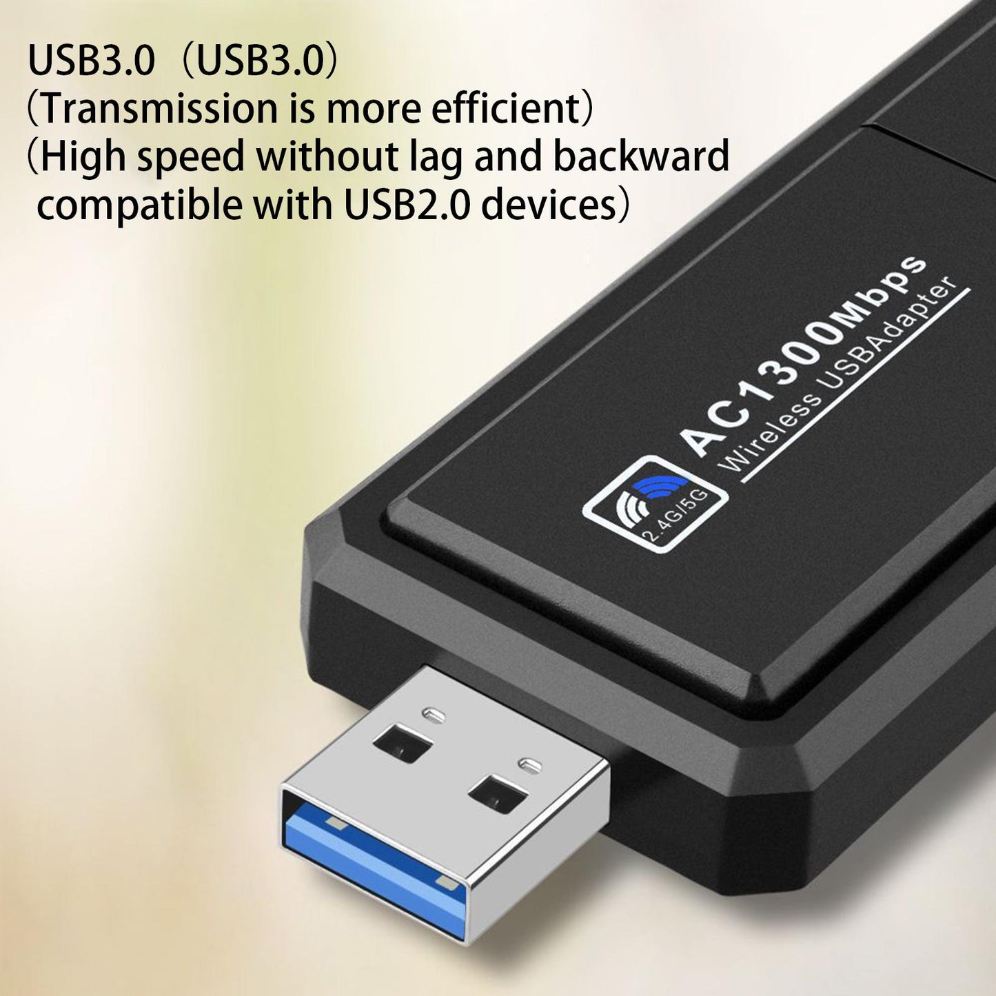 USB WiFi Adapter Dual Band Antenna 5GHz 2.4GHz for Windows XP for Vista