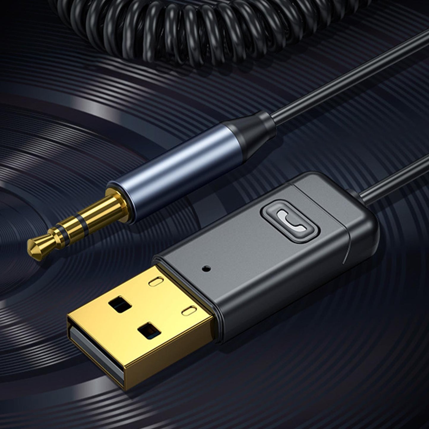 Audio Receiver Transmitter Listening Music V5.0 Chip for 3.5mm Devices