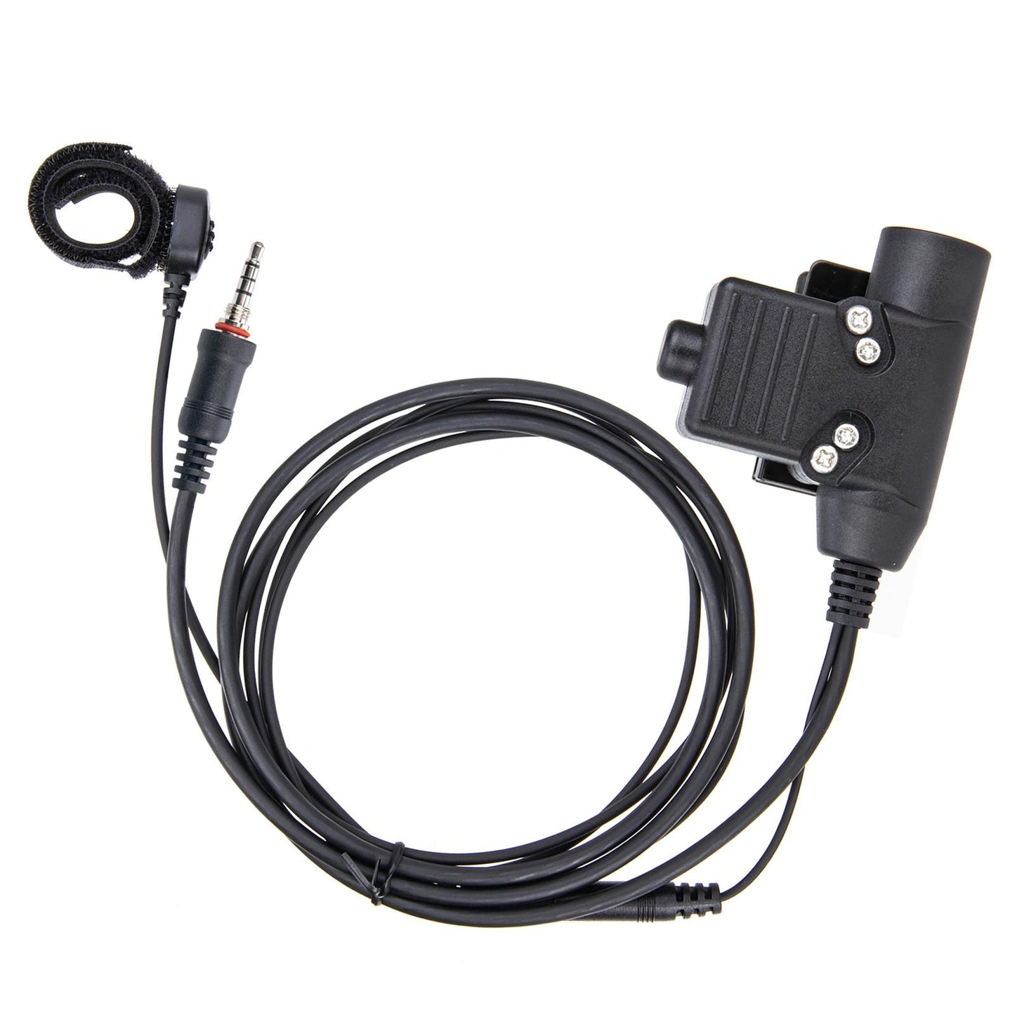 U94 PTT Adapter Cable Walkie Talkie Headset Adapter Durable for VX‐6R VX‐7R