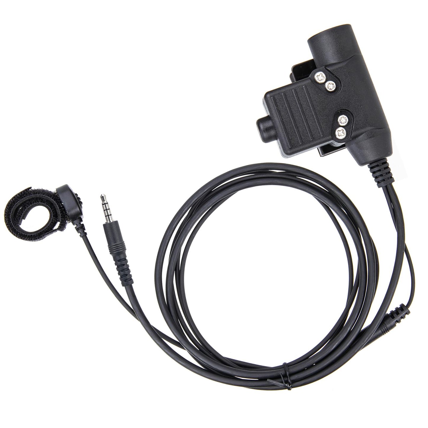 U94 PTT Adapter 3.5mm Earphone Phone Durable Premium for UV-9R Uv-Xr BF-9700