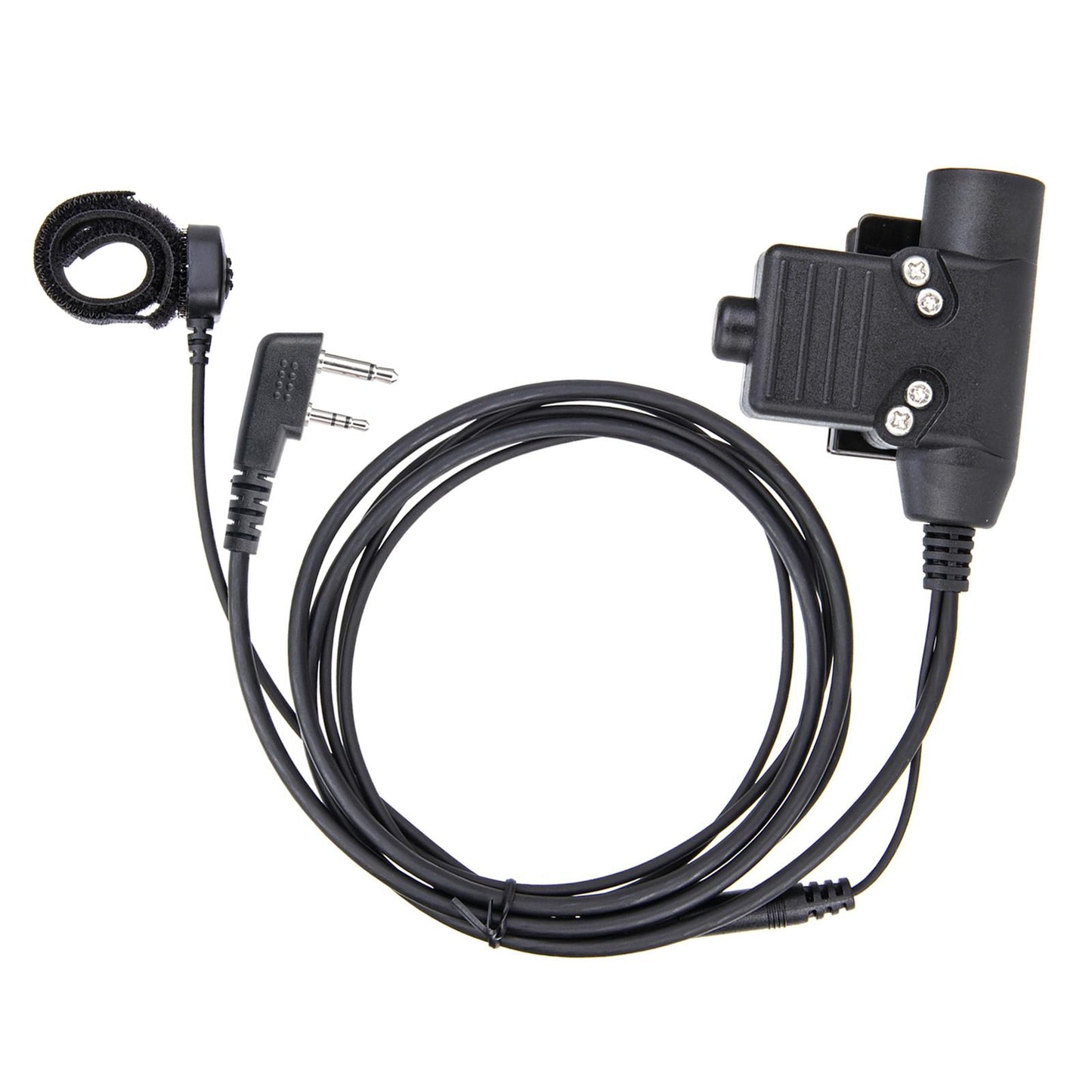 U94 PTT System with Finger Microphone Earpiece Adapter for V8 V80 V82