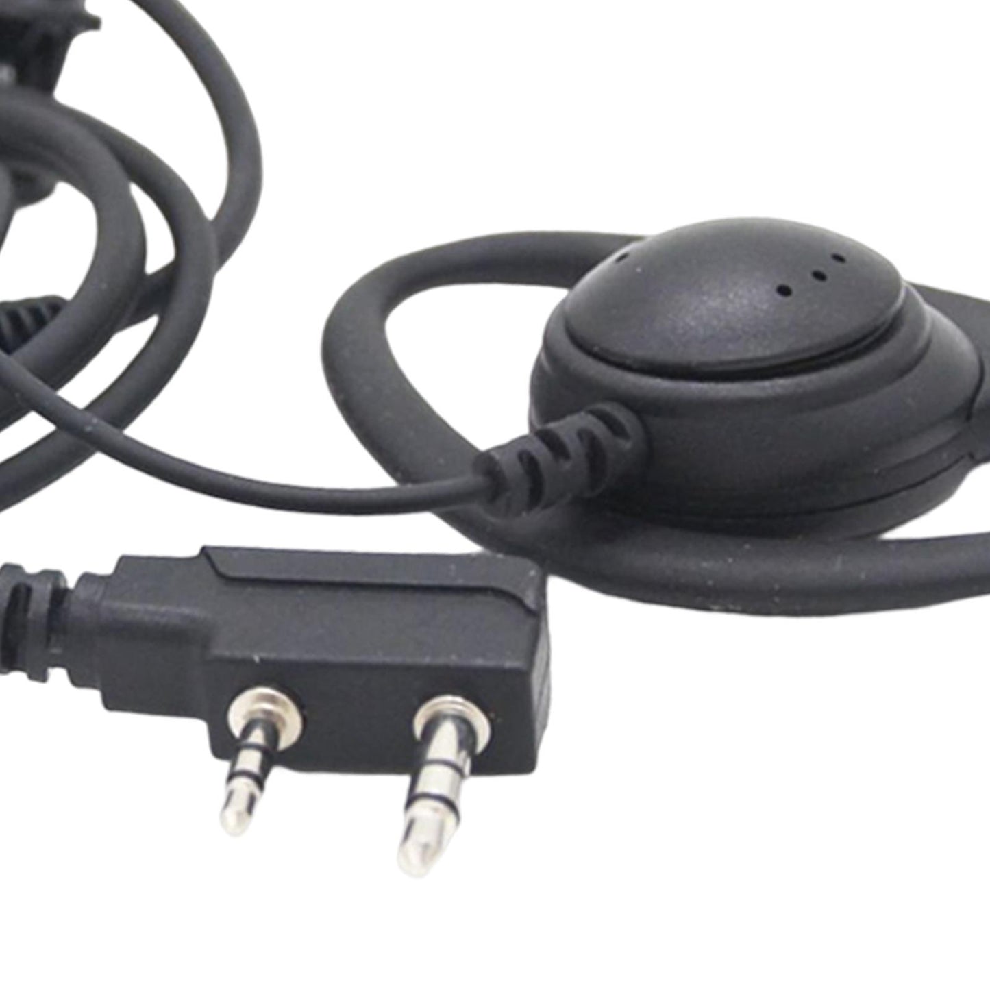 2 Way Radio Earphone Earbud Ear Hook Radio Communication Accessories