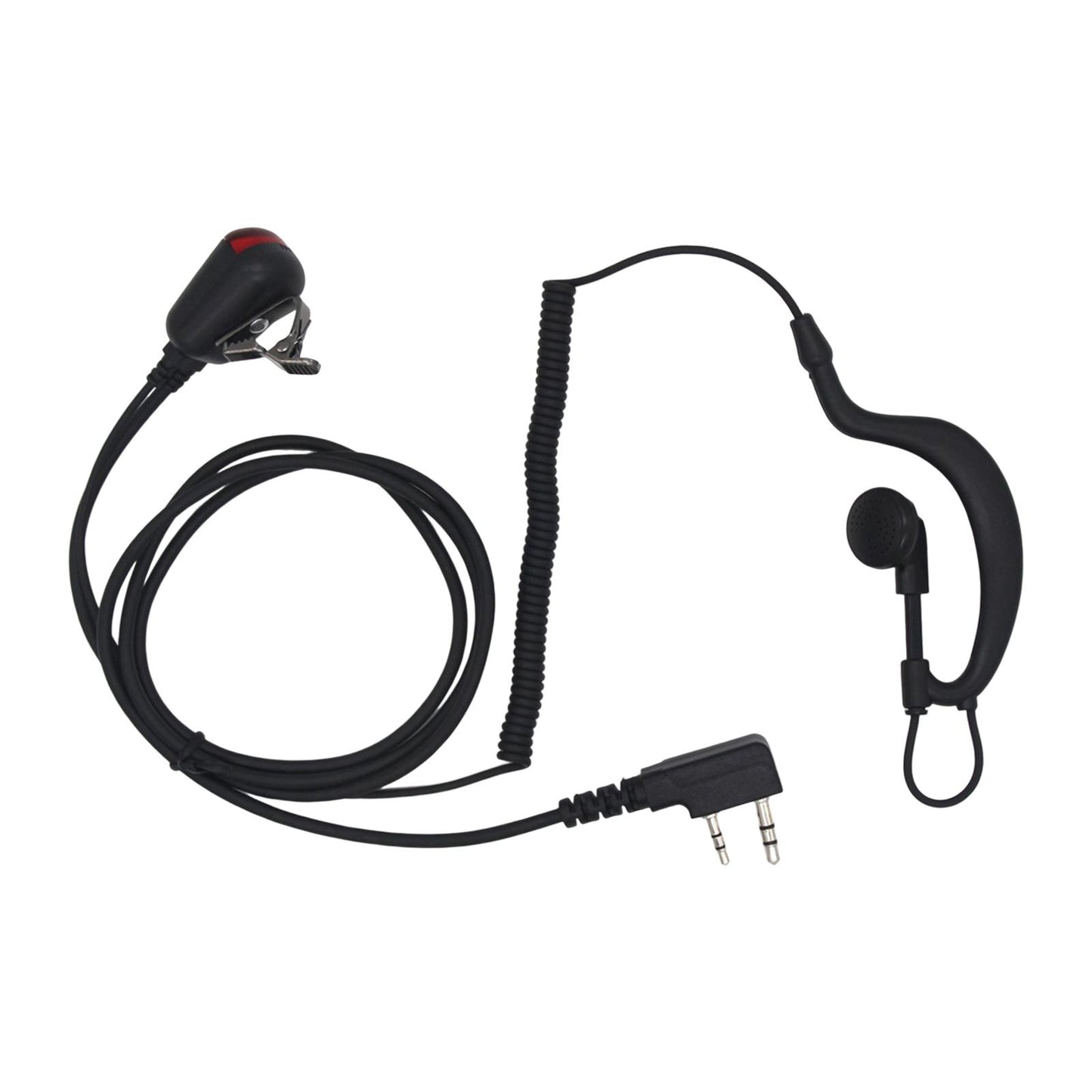 2 Way Radio Earpiece with Lights Radio Communication Accessories Headphone
