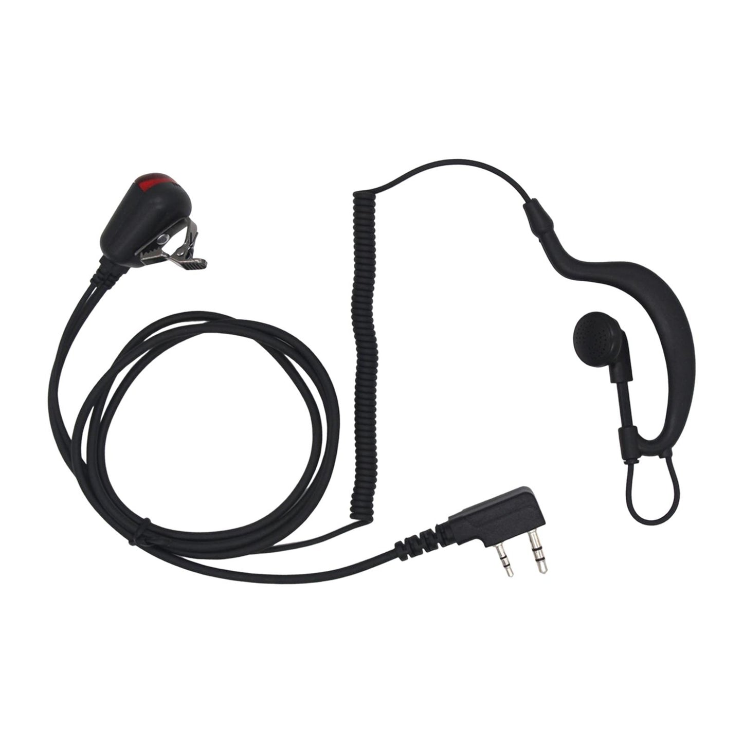 2 Way Radio Earpiece with Lights Radio Communication Accessories Headphone