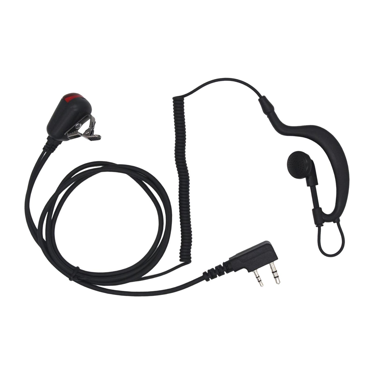 2 Way Radio Earpiece with Lights Radio Communication Accessories Headphone