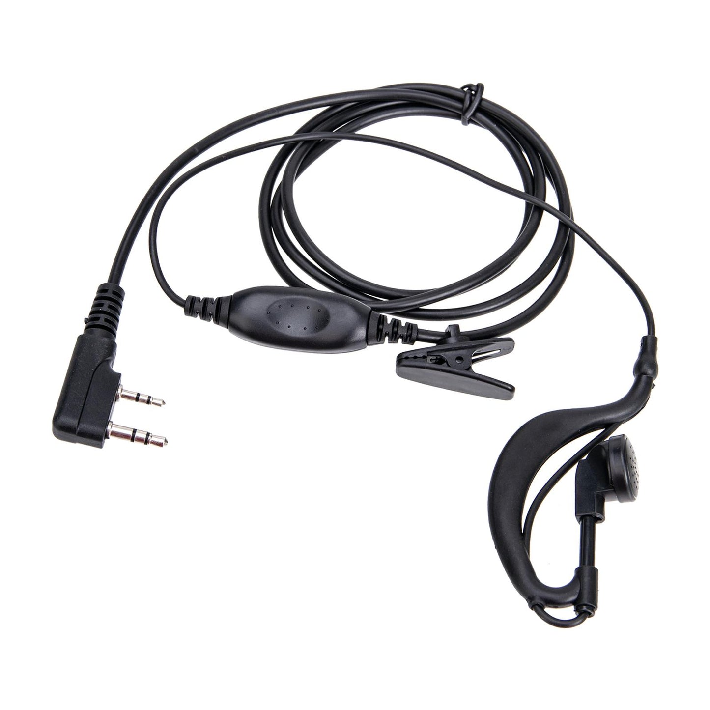 Walkie Talkie Headset Waterproof with Mic Replacement Two Way Radio Earpiece