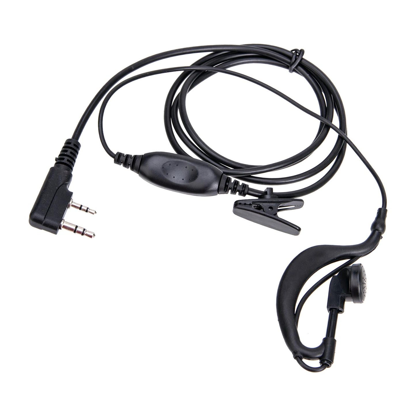 Walkie Talkie Headset Waterproof with Mic Replacement Two Way Radio Earpiece