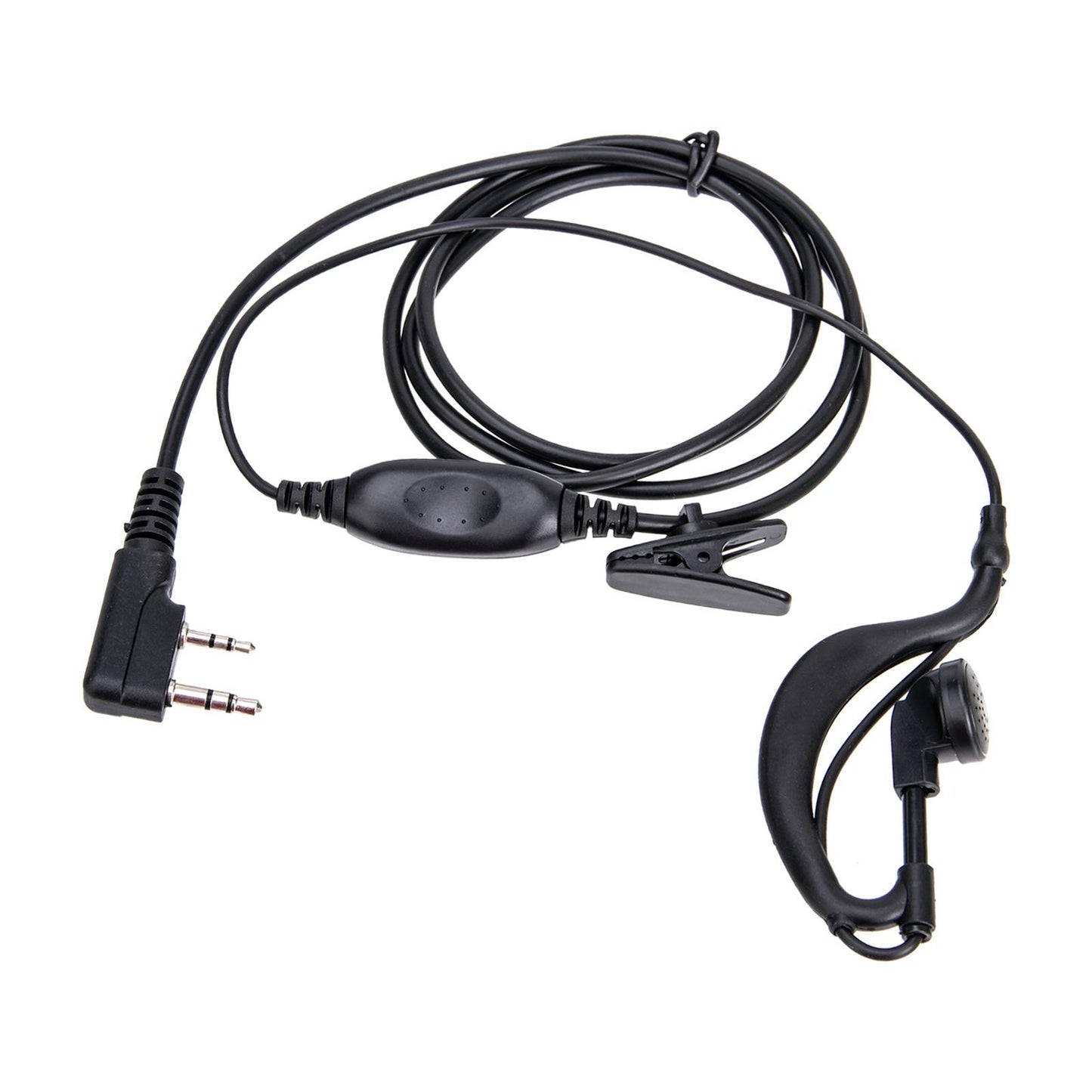 Walkie Talkie Headset Waterproof with Mic Replacement Two Way Radio Earpiece