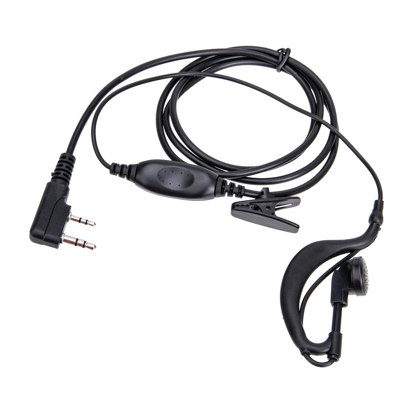 Walkie Talkie Headset Waterproof with Mic Replacement Two Way Radio Earpiece