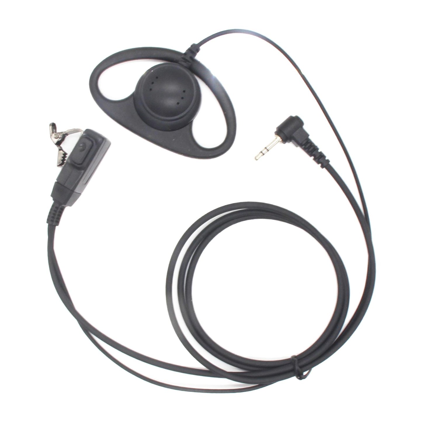 1 Way Radio Earpiece Audio Video Accessories Earhook Walkie Talkie Headset