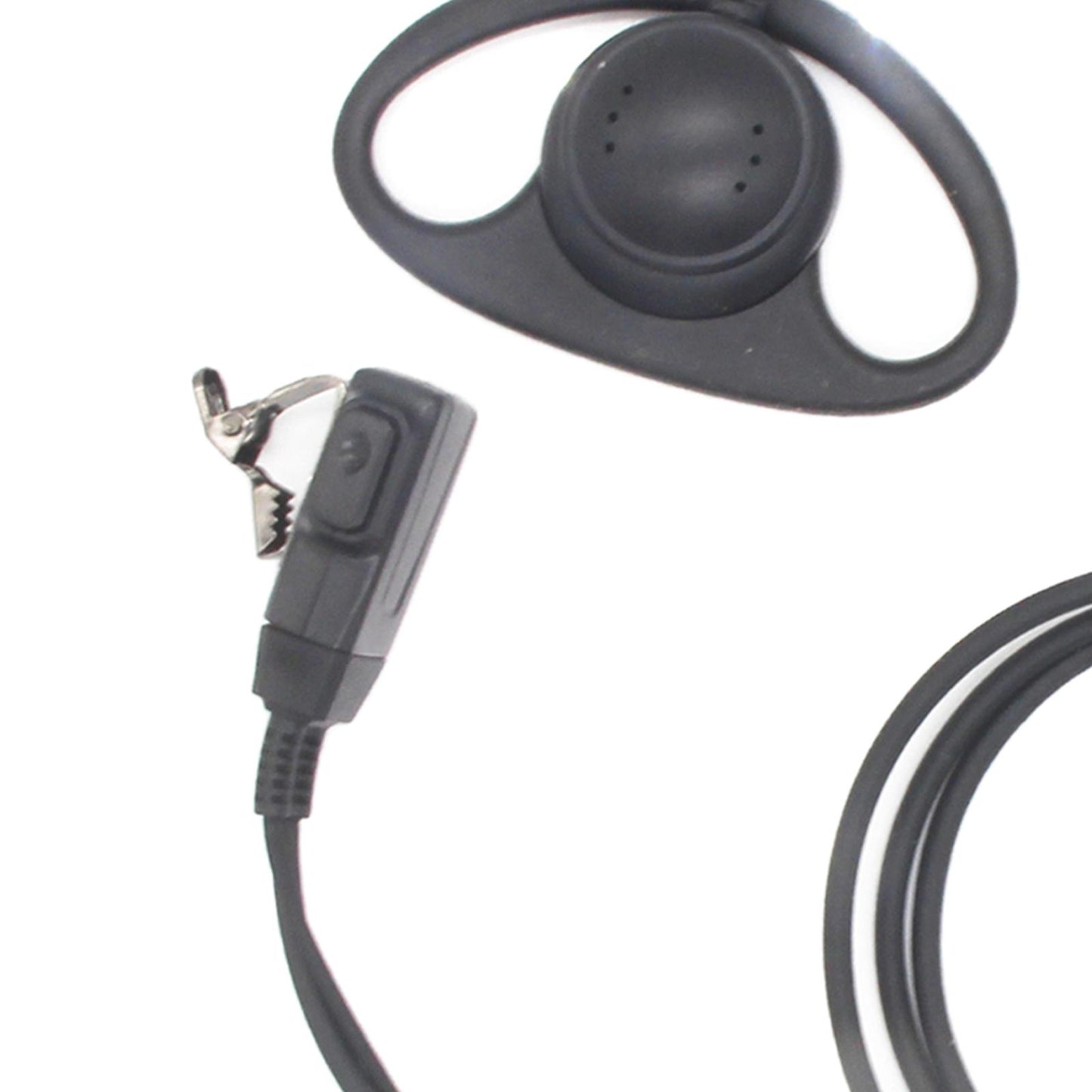 1 Way Radio Earpiece Audio Video Accessories Earhook Walkie Talkie Headset