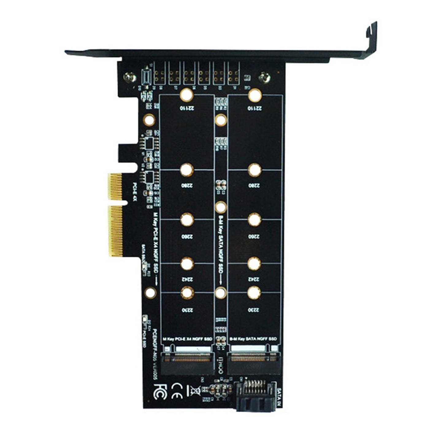 PCI E 4x to M.2 Adapter Card Durable PCI E 1x PCI E 4x PCIe M.2 Adapter Card