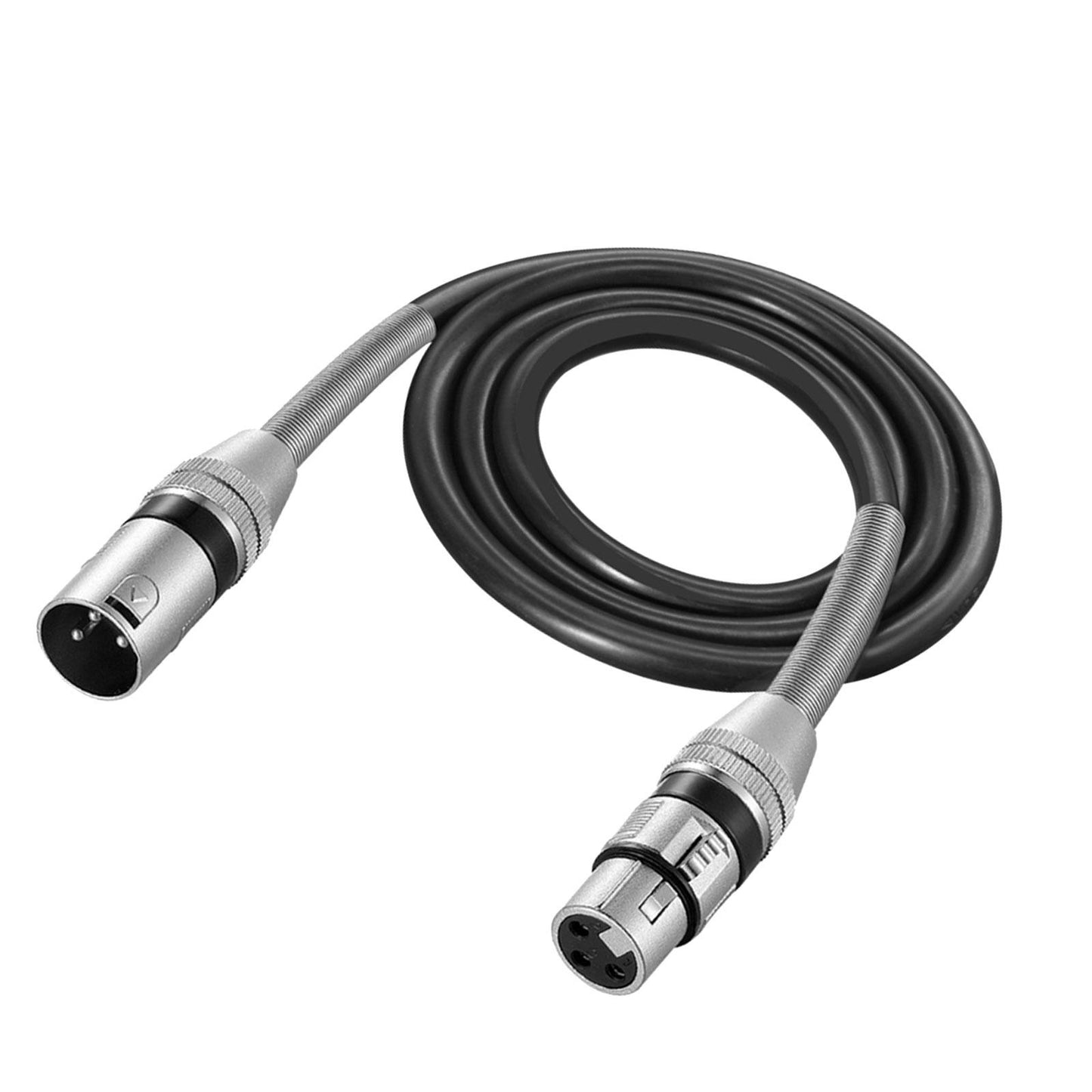 XLR Male to Female 3Pin Audio Cable Audio Connector Mic Cable Splitter Cable