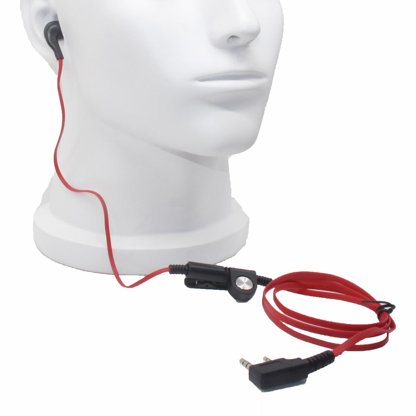 Earpiece K Plug Earbud Headphone Sturdy Compact Comfortable Fitting Portable