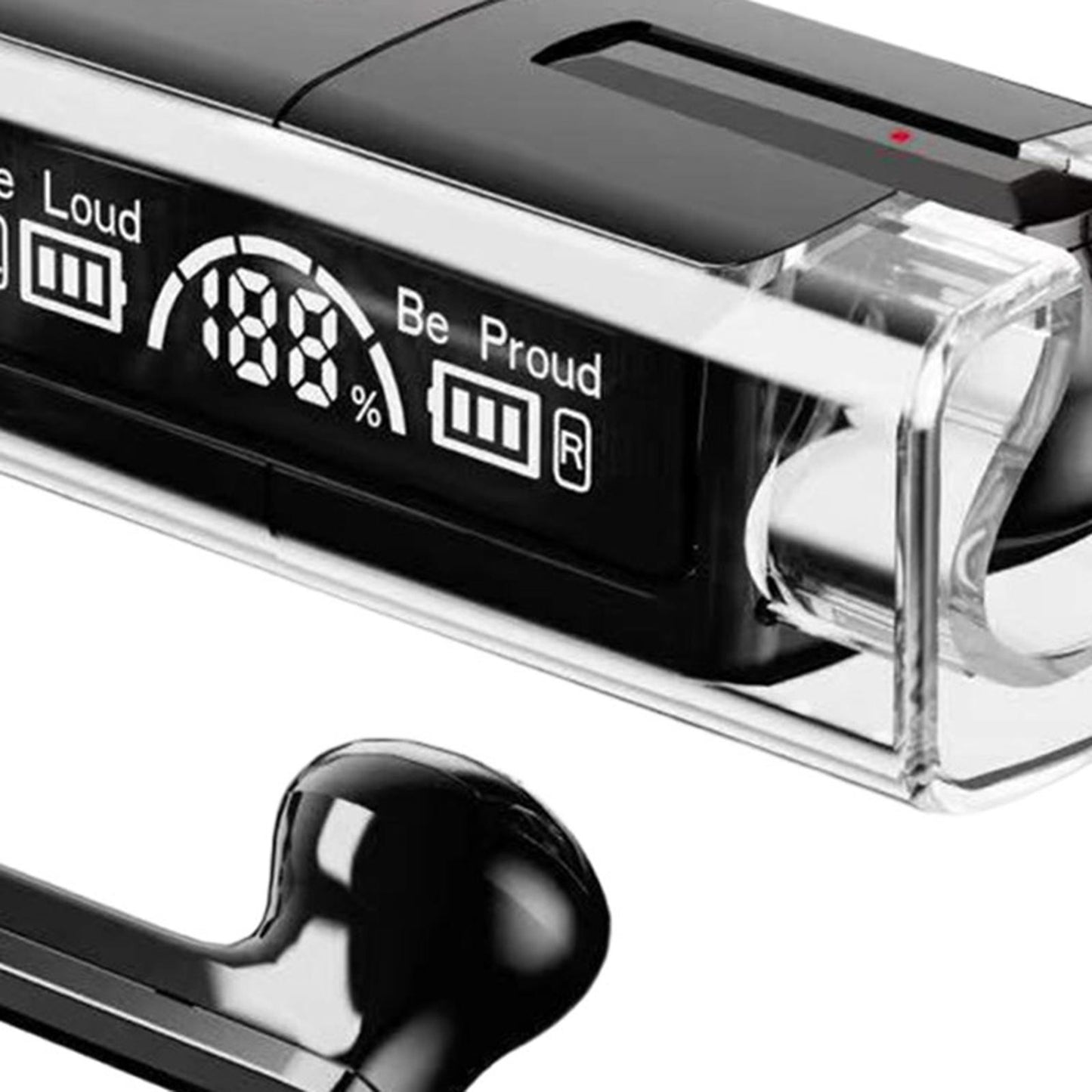 Wireless Earbuds Noise Cancelling V5.3 Headphones for Black