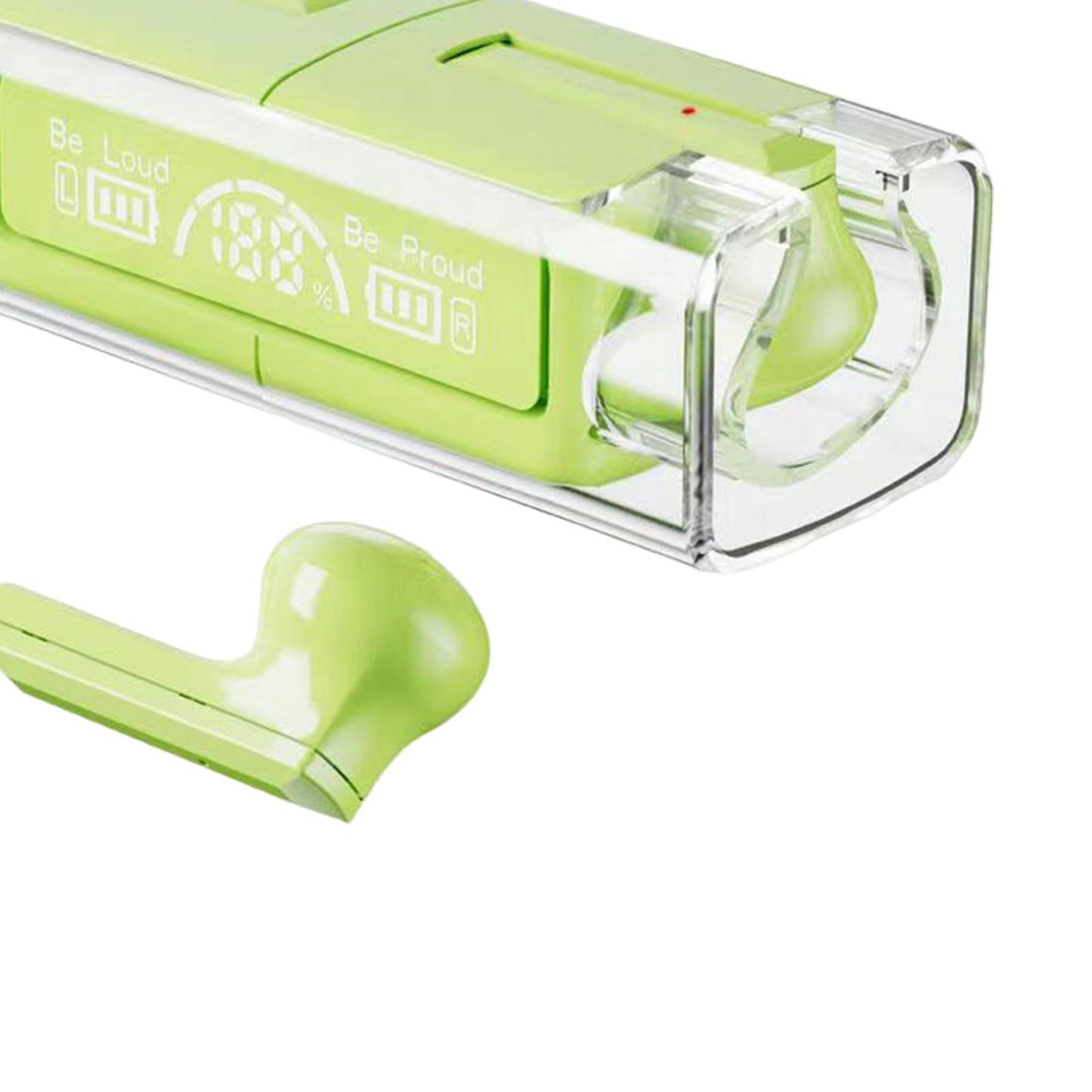 Wireless Earbuds Noise Cancelling V5.3 Headphones for Green