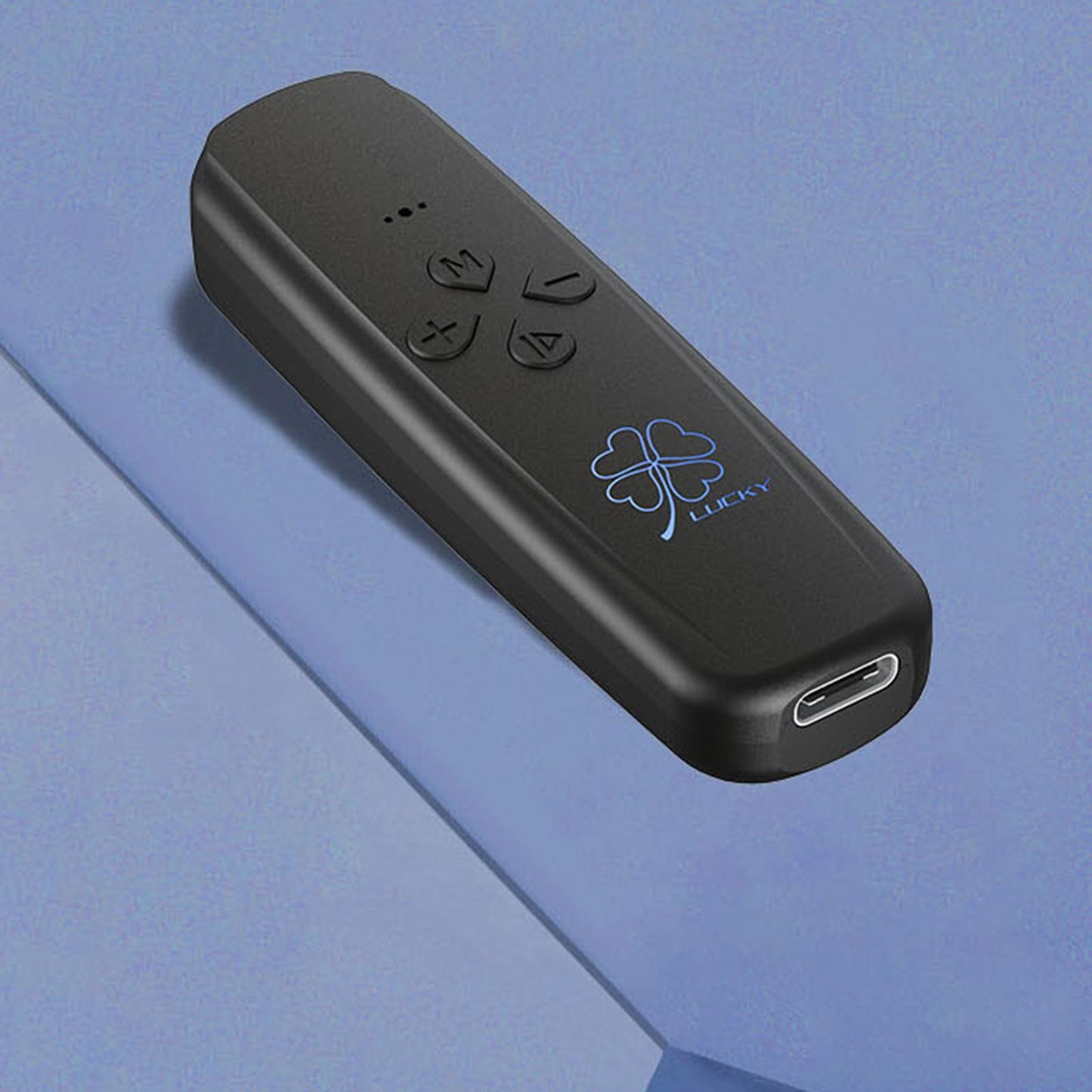 Wireless Transmitter Receiver 2 in 1 Car Audio Adapter Black 3.5mm Interface