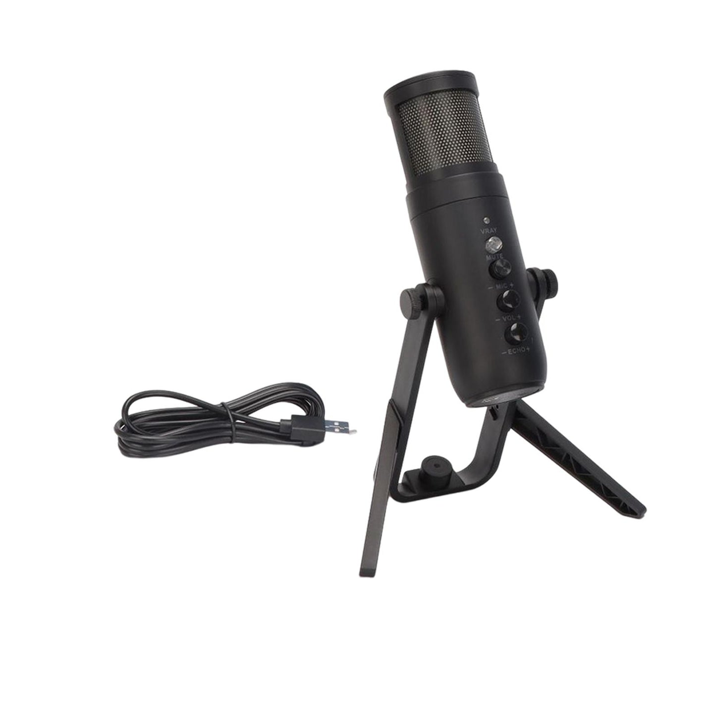 USB Computer Microphone Cardioid Mic Condenser Mic Accessories Plug and Play