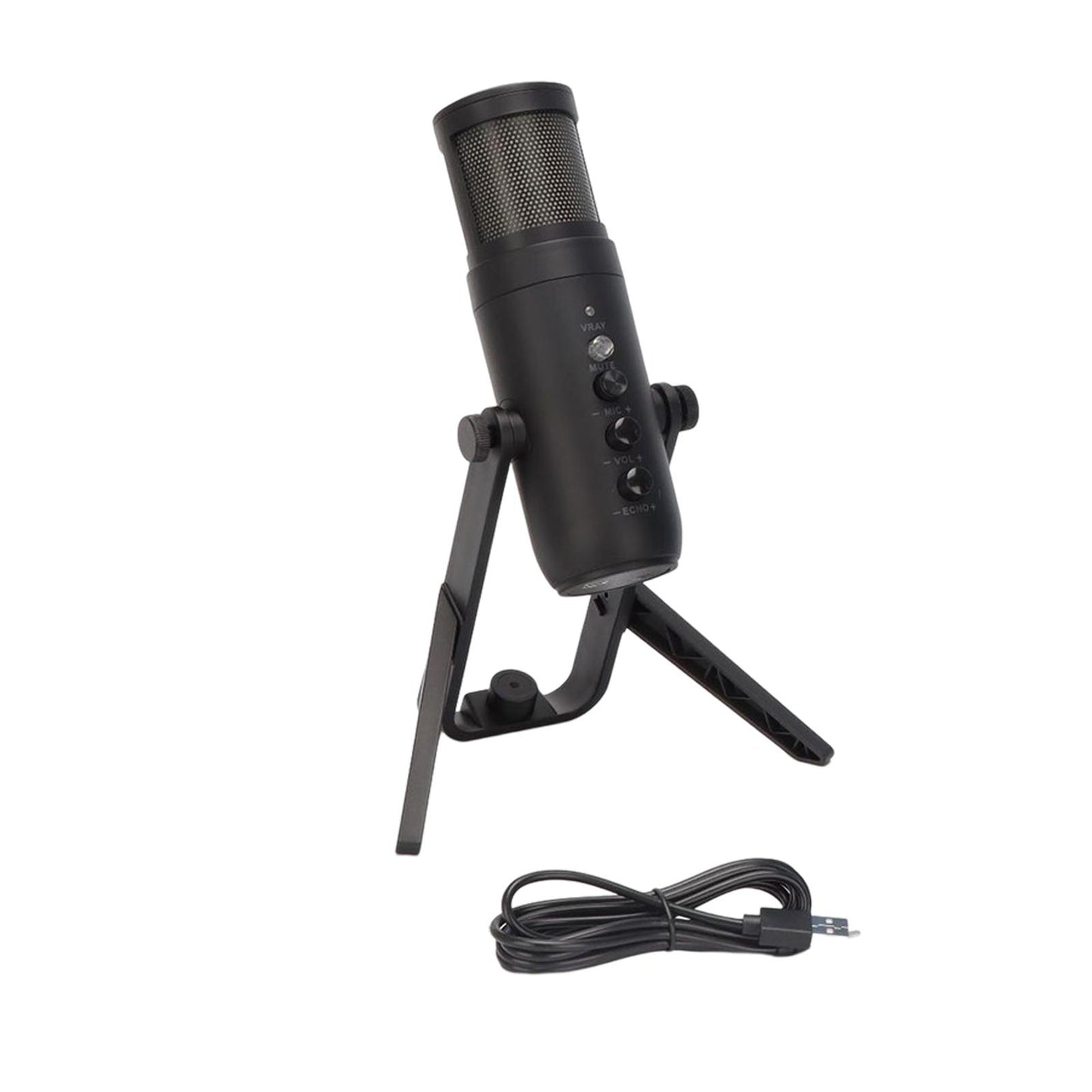 USB Computer Microphone Cardioid Mic Condenser Mic Accessories Plug and Play