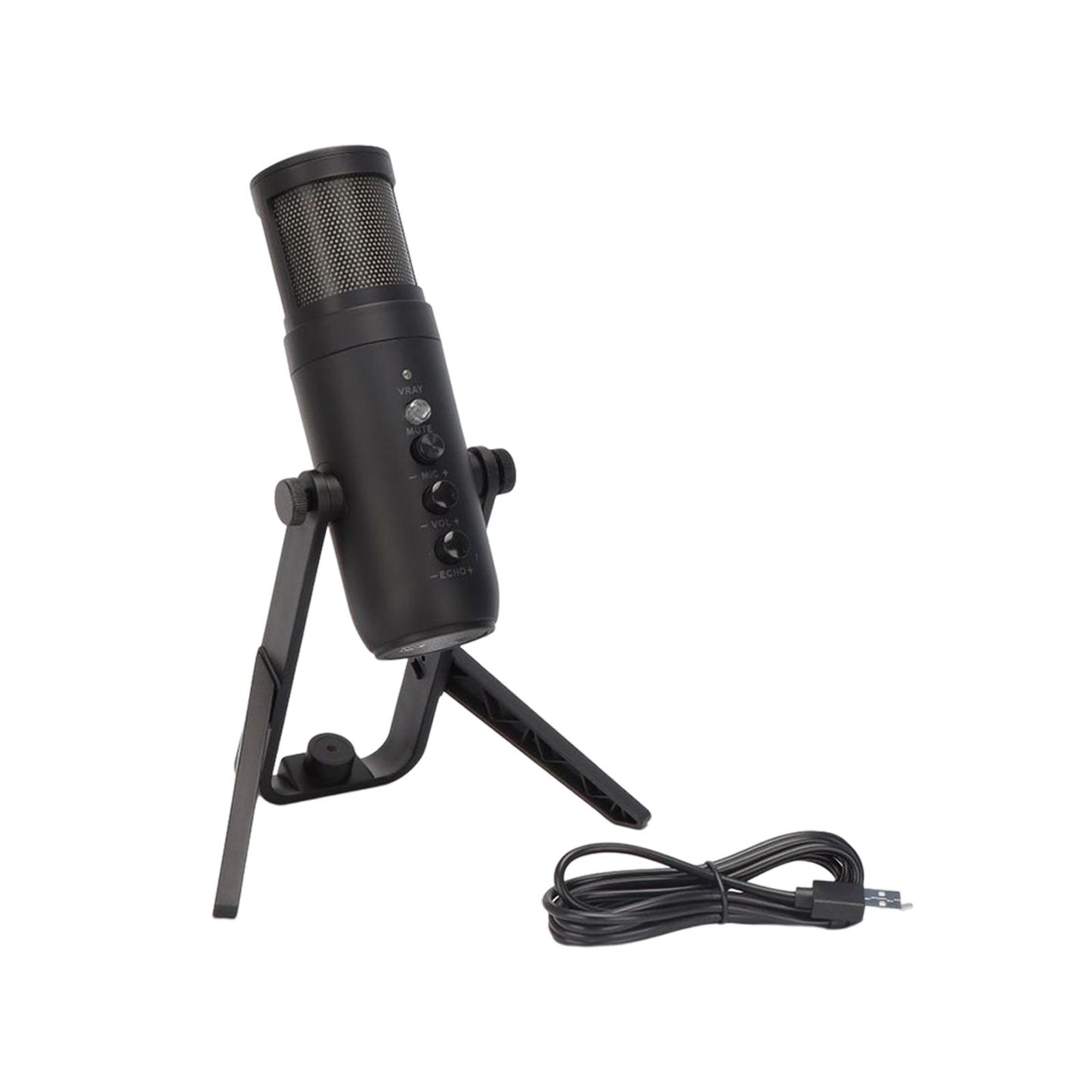 USB Computer Microphone Cardioid Mic Condenser Mic Accessories Plug and Play