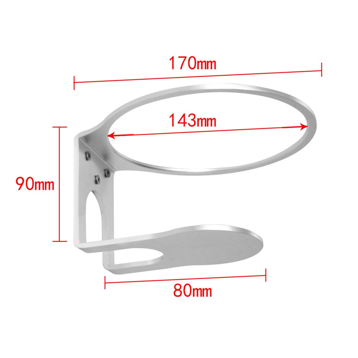 Wall Mount Stand Holder Accessory with Screws Sound Box Bracket for Homepod2 argent