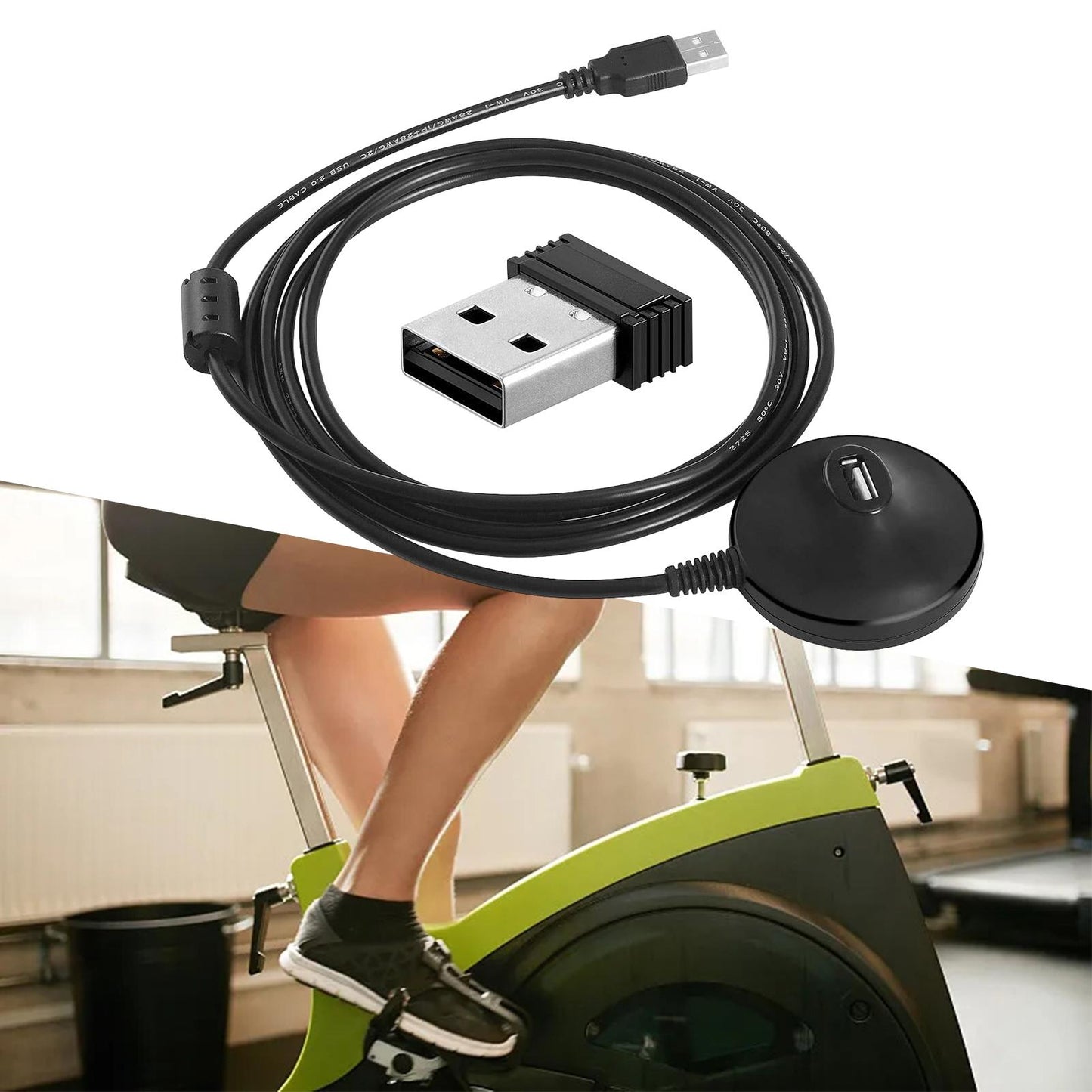 Cycling Training Data Transmission Smart Bike Receiver for Household Workout USB 3.0