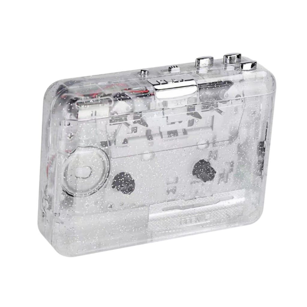 Personal Portable Radio Cassette Player Compact Vintage Cassette Tape Player