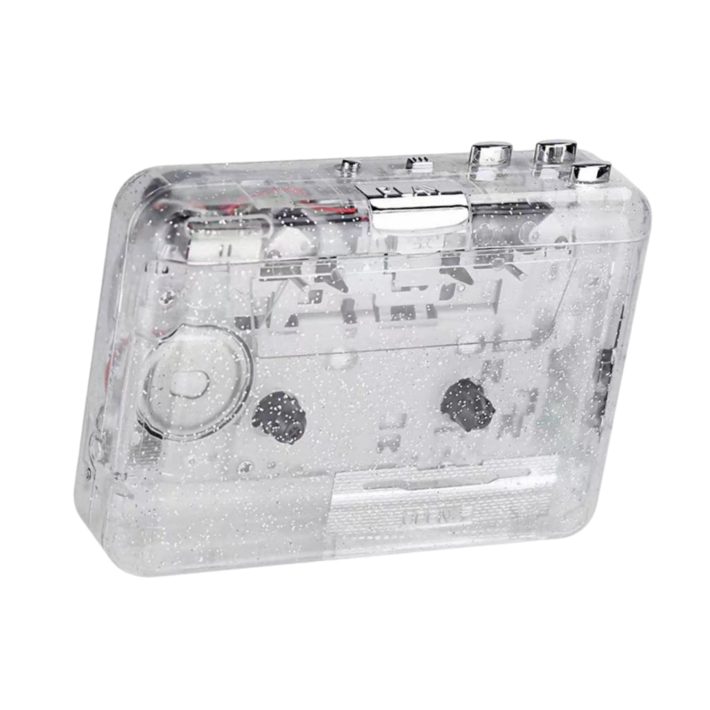 Personal Portable Radio Cassette Player Compact Vintage Cassette Tape Player