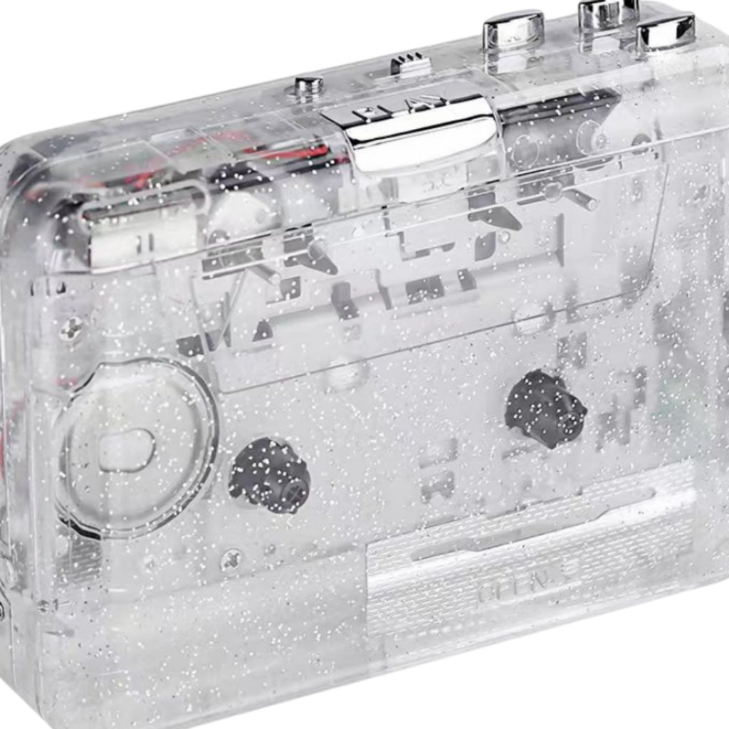 Personal Portable Radio Cassette Player Compact Vintage Cassette Tape Player
