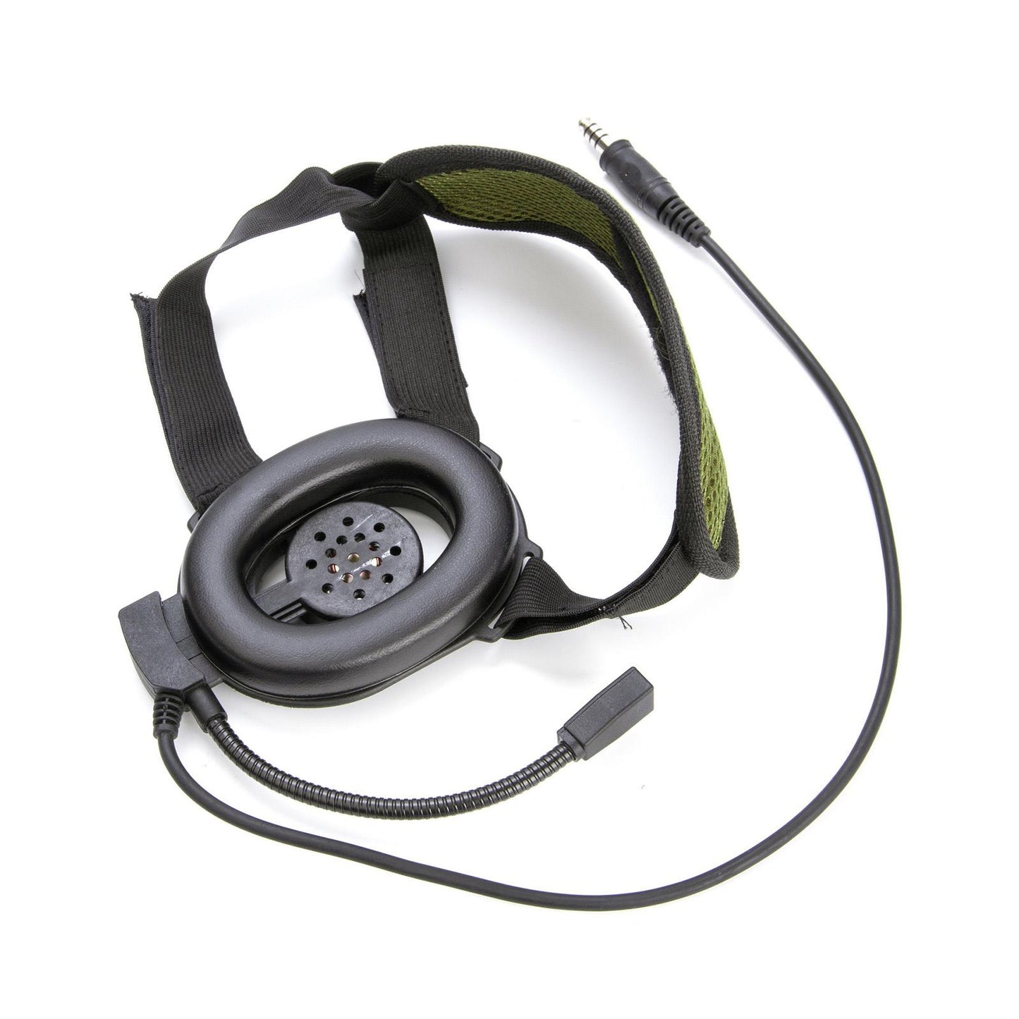 Radio Headset Portable Noise Canceling Headset for Accessories Replace Parts black