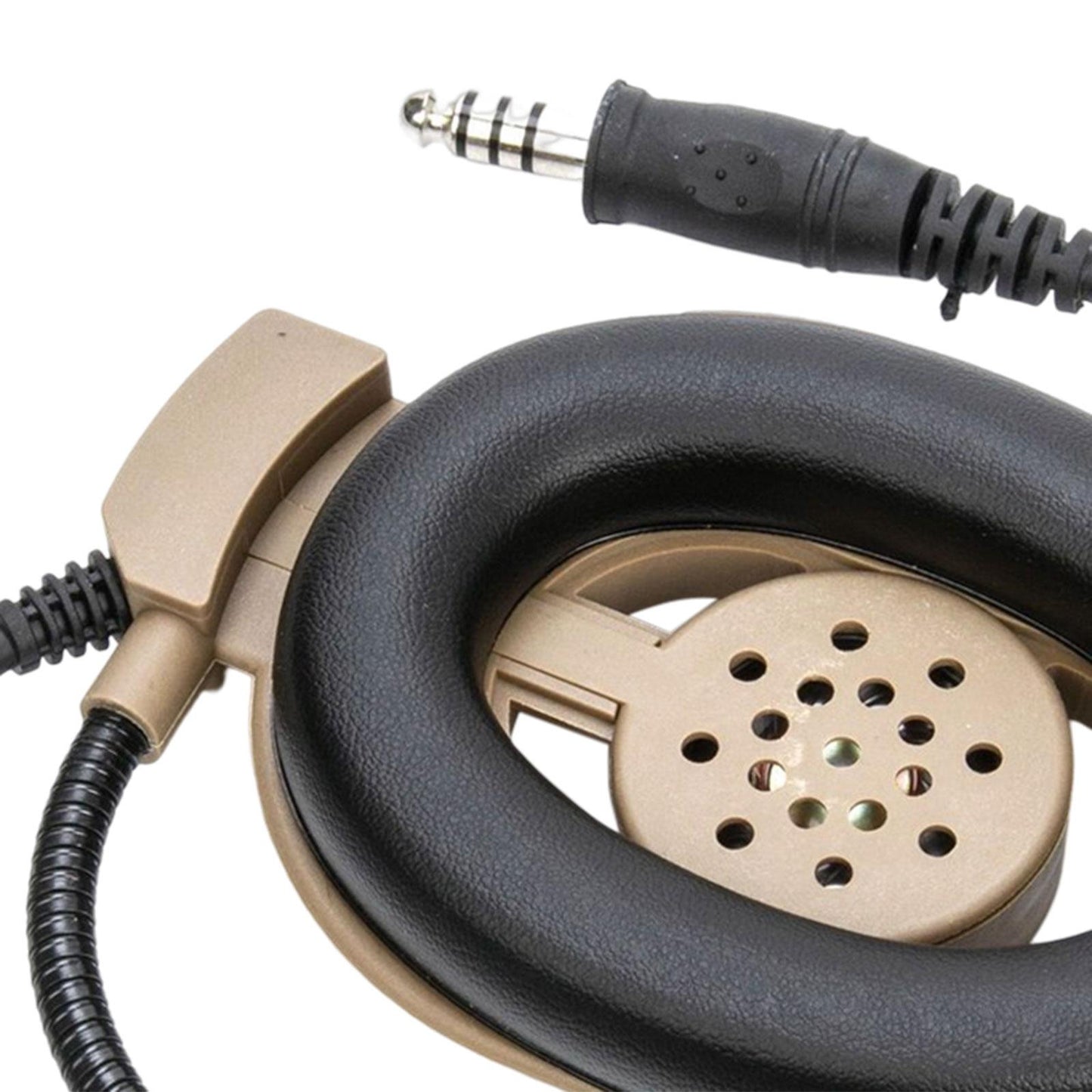 Radio Headset Portable Noise Canceling Headset for Accessories Replace Parts olive