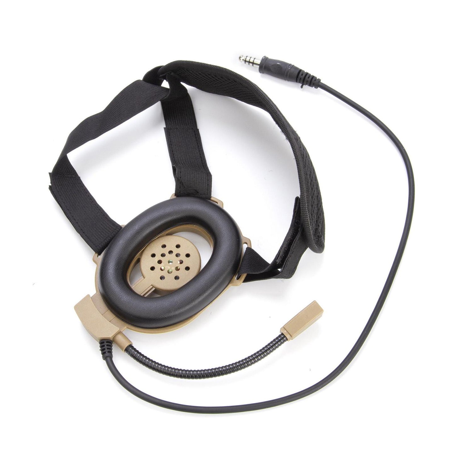 Radio Headset Portable Noise Canceling Headset for Accessories Replace Parts olive