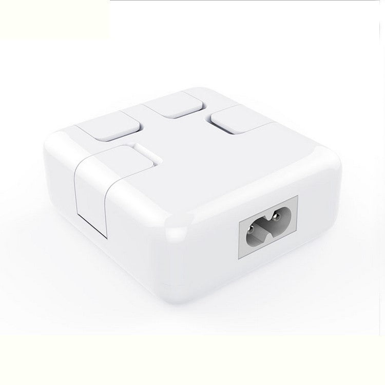 Portable 4 USB Ports Charger Multi USB Power Adapter for Xiaomi Samsung - UK Plug