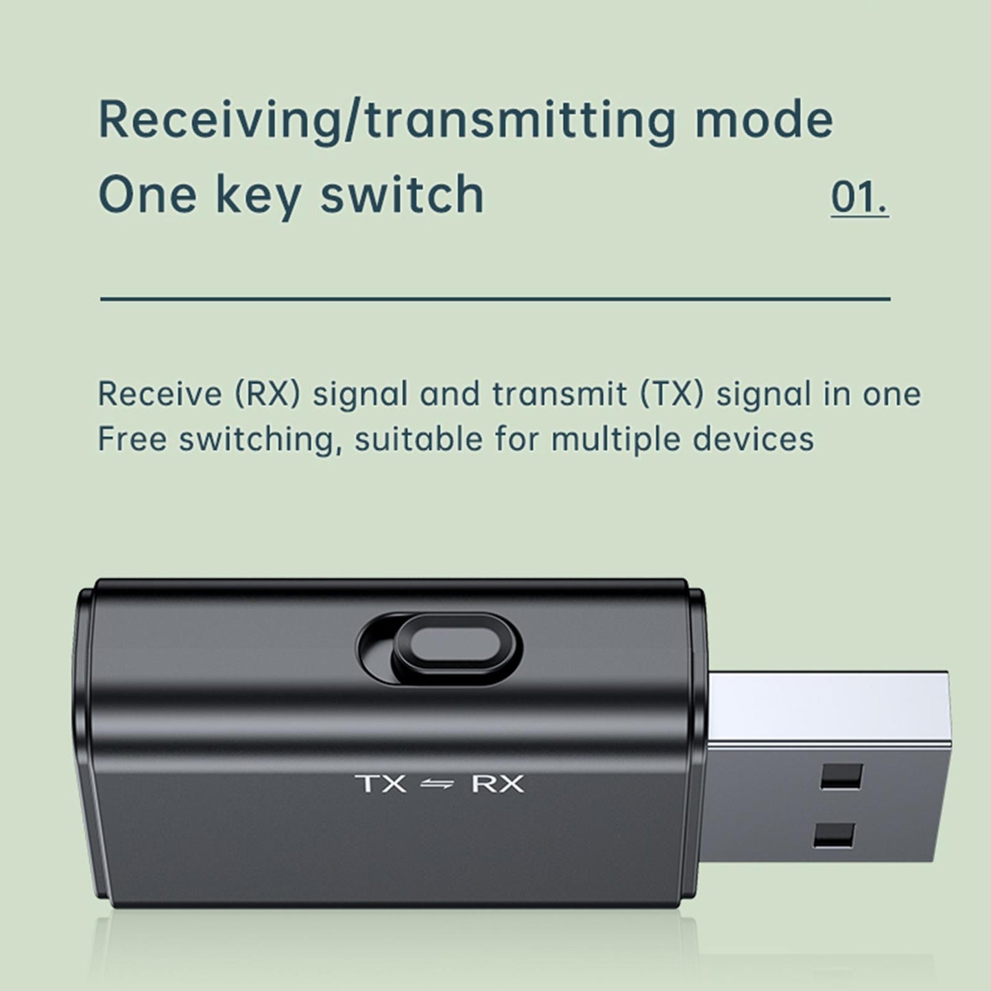 USB Bluetooth 5.0 Transmitter Receiver USB Bluetooth Adapter for TV Speakers