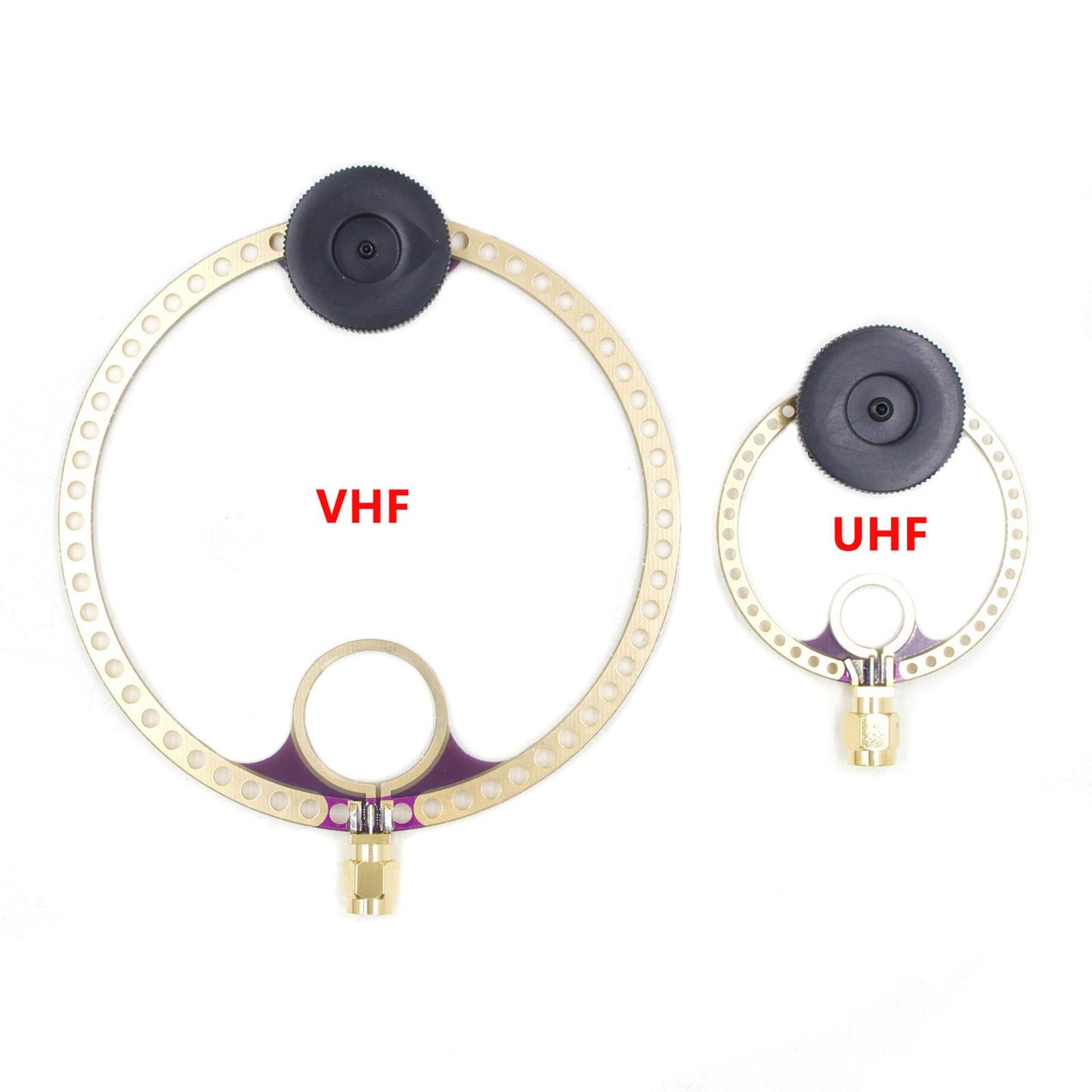Mini Loop Antenna Sturdy UV UHF VHF FM for Hfdy Malahiteam Equipment Devices