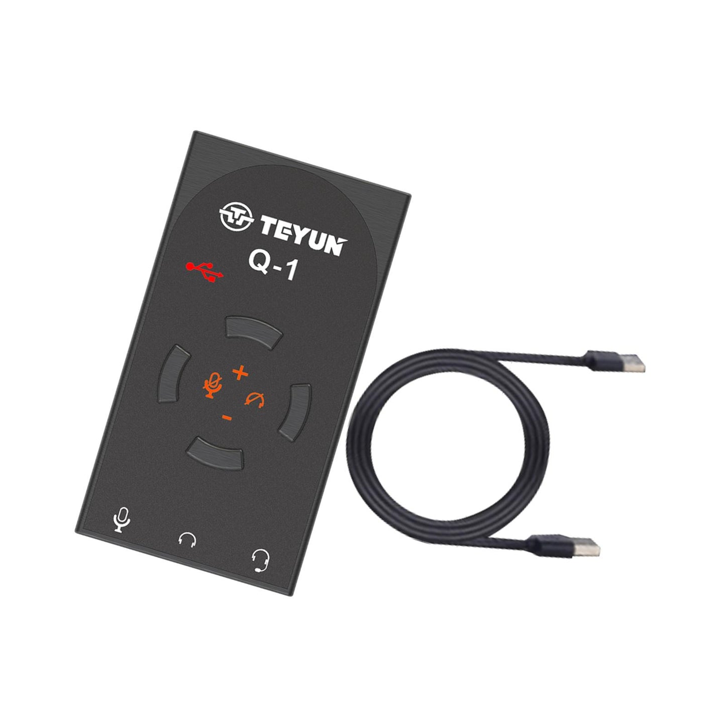 USB 7.1 External Sound Card Durable for Travel Accessories Black Free Driver