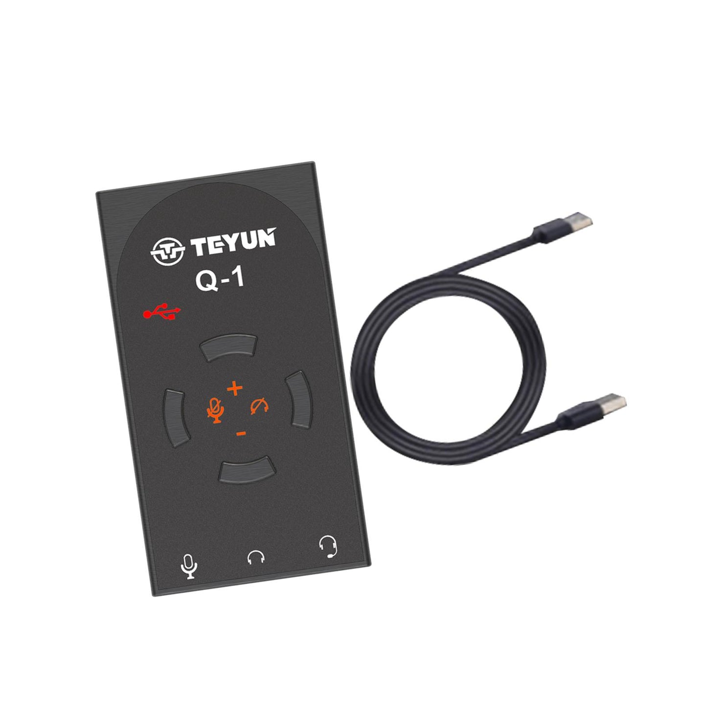 USB 7.1 External Sound Card Durable for Travel Accessories Black Free Driver