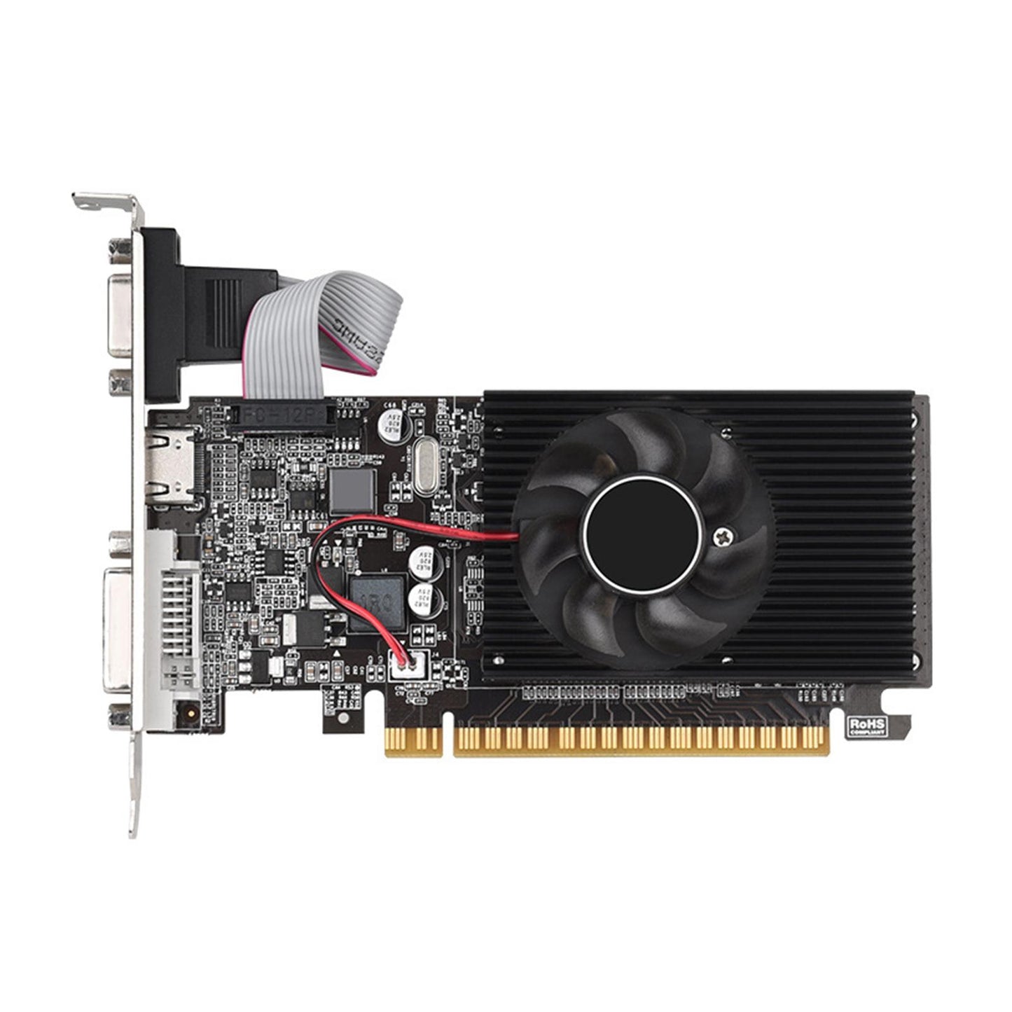 GT210 1G Gaming Graphics Card Low Profile for PC Gaming Computer Accessories