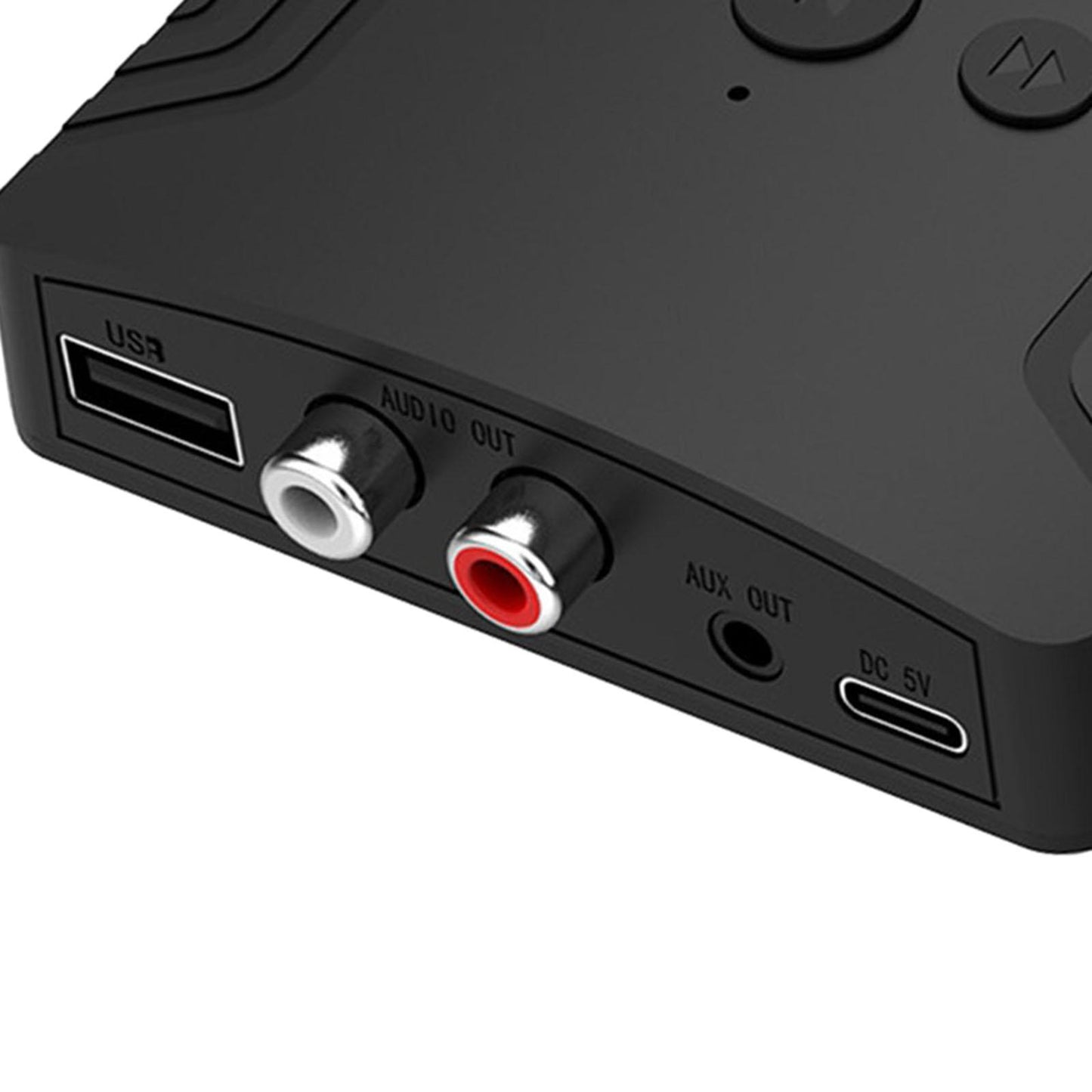 Wireless Audio Receiver Adapter with 3.5mm AUX for Home Theater TV Amplifier