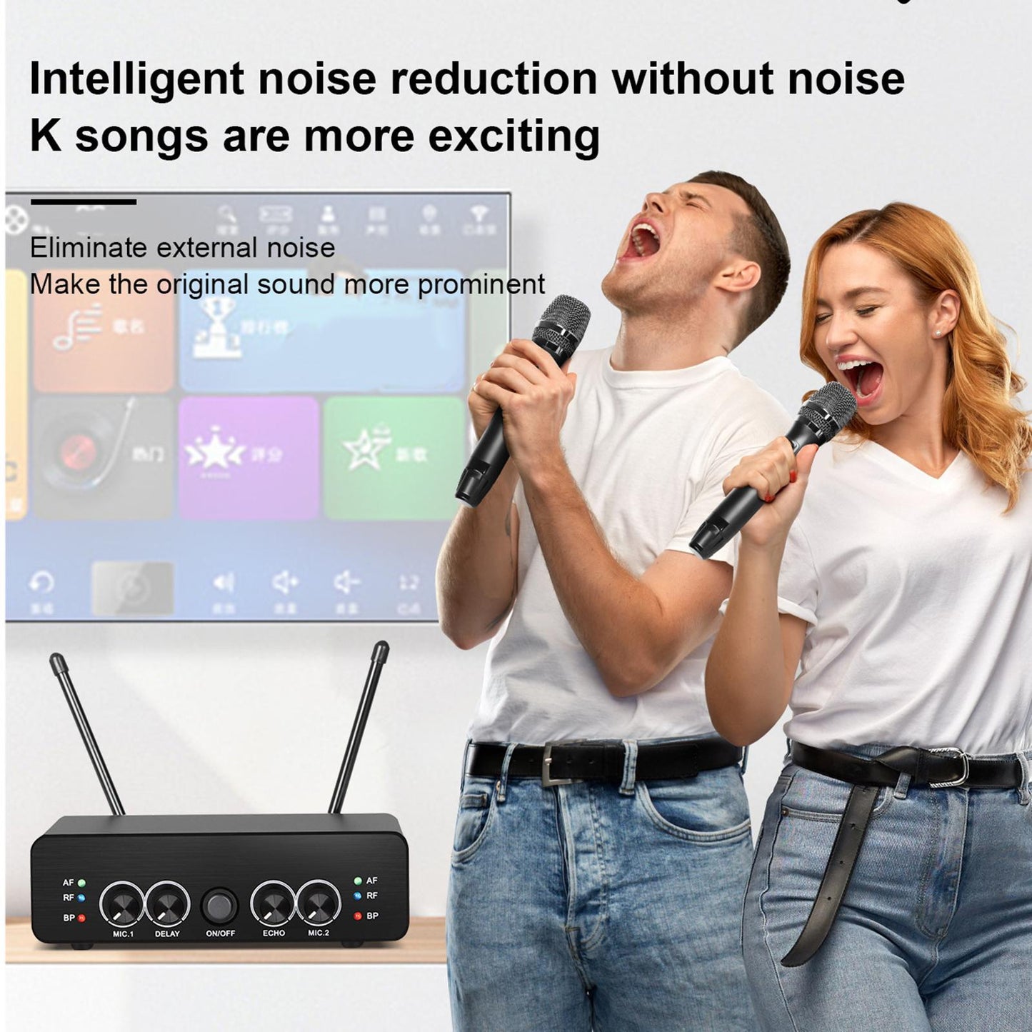 cordless microphone System UHF Wireless Handheld Microphone for DJ Church US