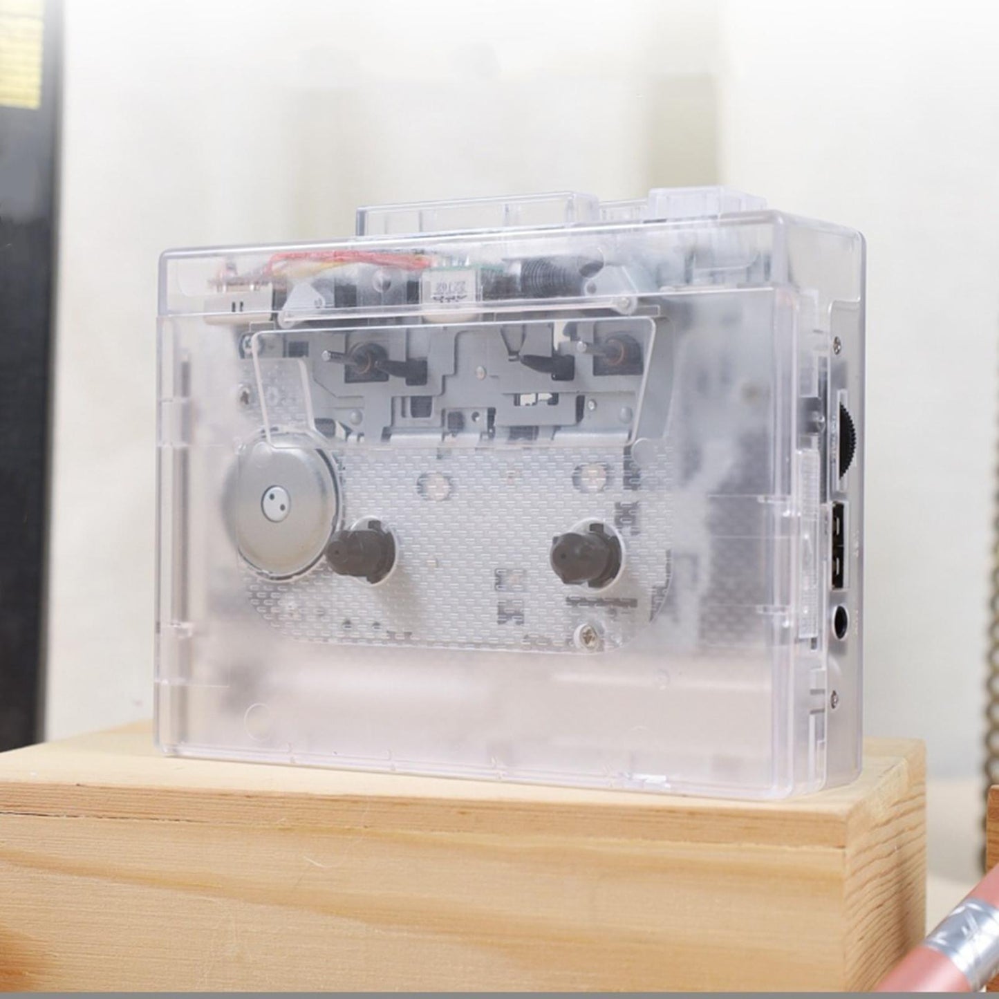 Cassette Player Retro Cassette Tape to Digital Converter Player Auto Reverse