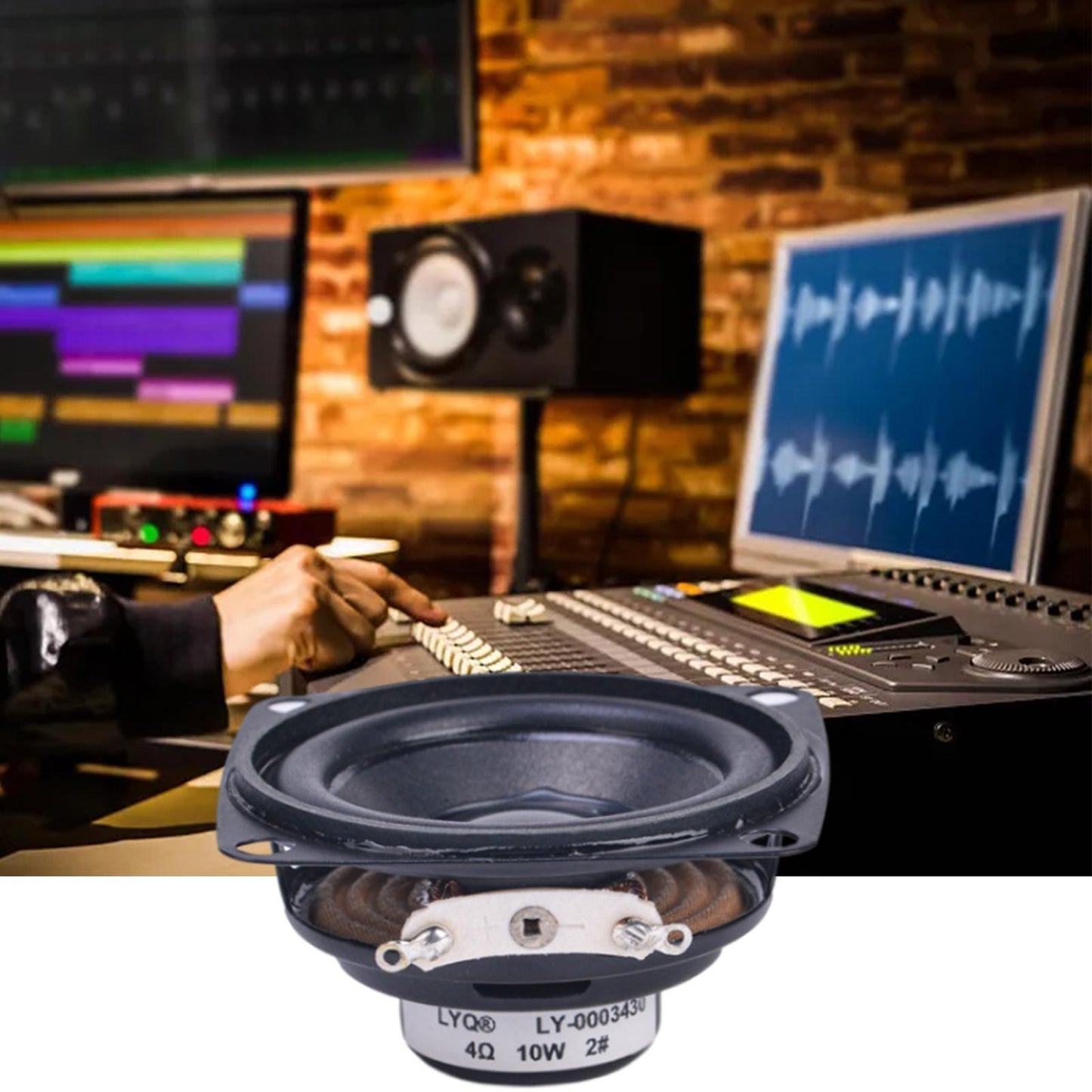 Woofer Subwoofer Speaker 2" Loudspeaker Upgrade 10W Low Noise Classic Woofer