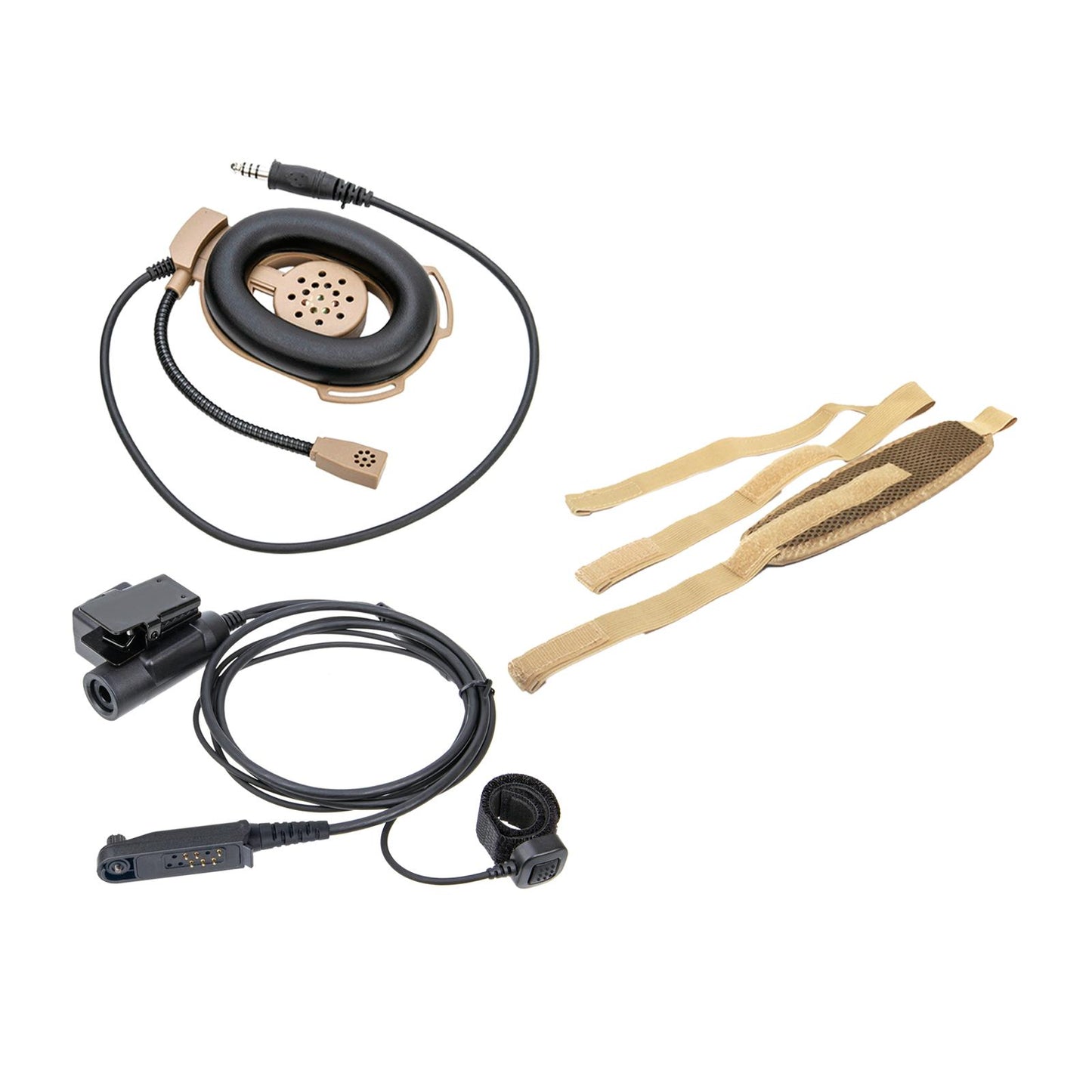 Walkie Talkie Headset Earpiece U94 PTT Adapter for UV-9R Plus BF-9700 Bf-a58