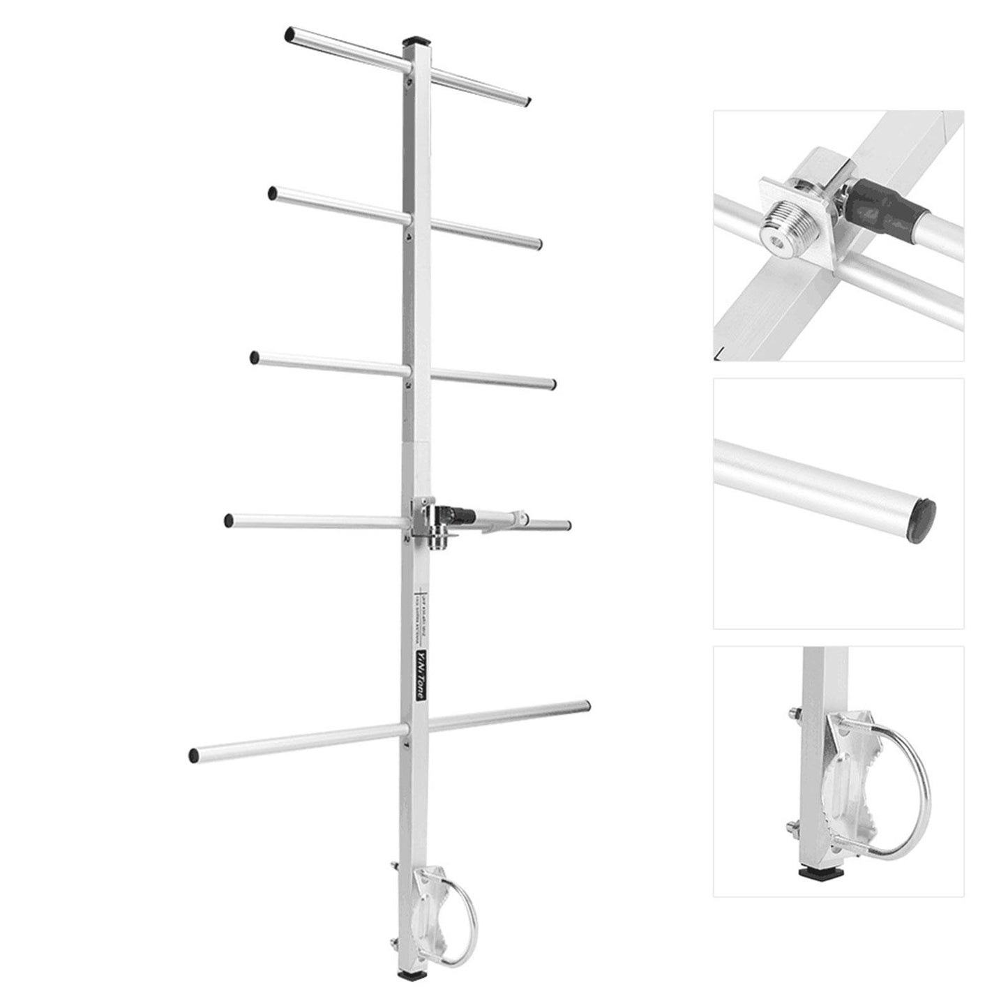 Yagi Antenna High GAIN UHF 430-440MHz 50W Base Station Antenna for Ham Radio